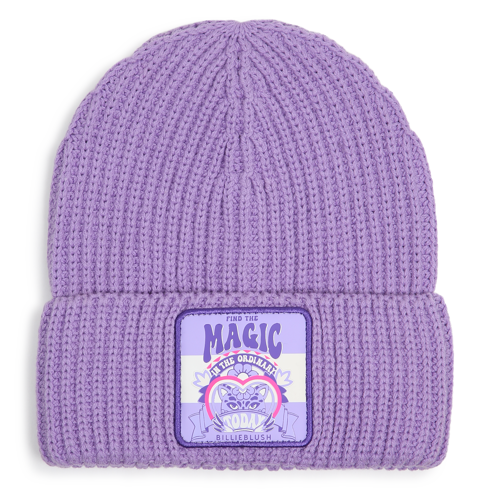 Billieblush - Bonnet En Tricot - Violet Tulip - Fille - Taille T3