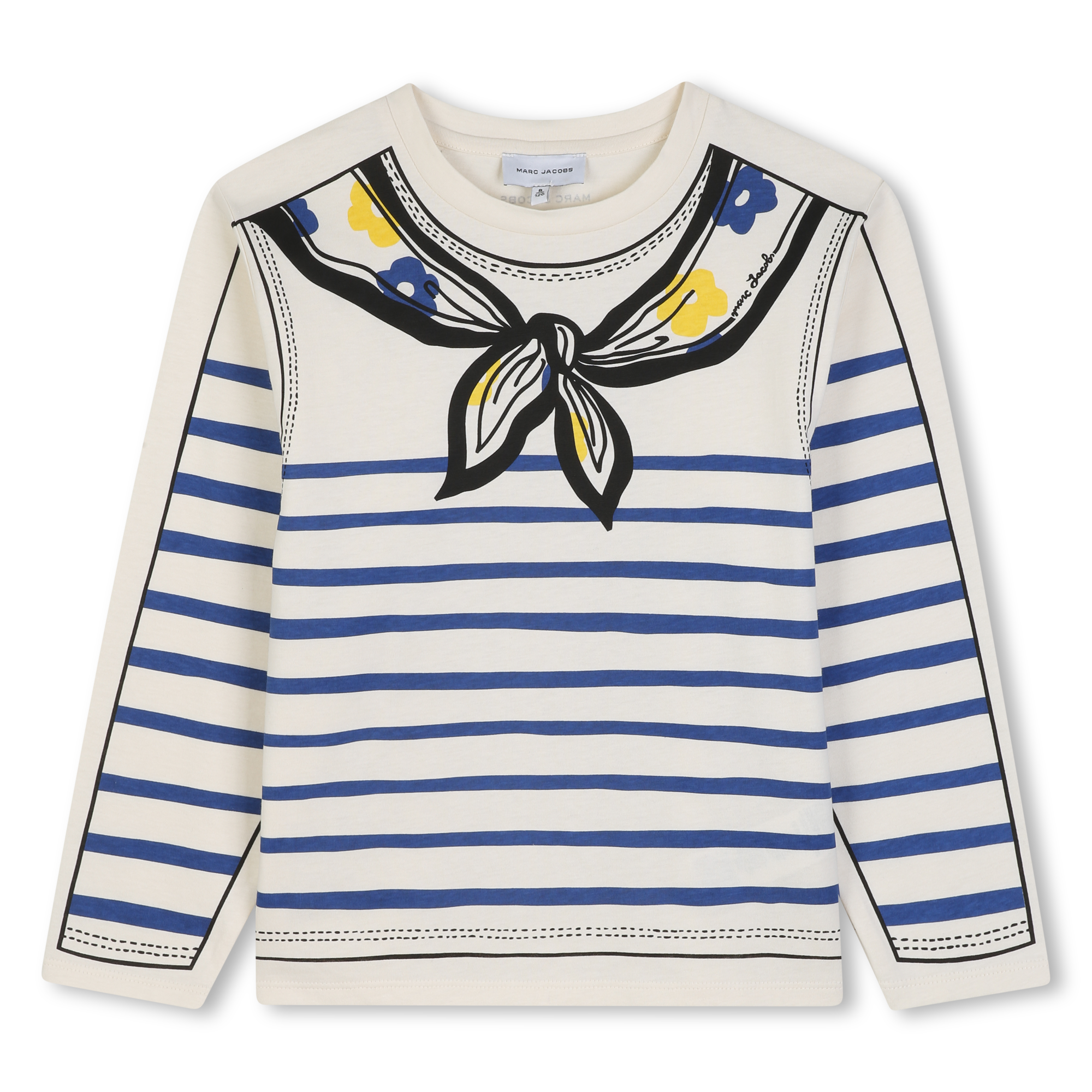 Marc Jacobs - Tee-shirt Manches Longues - Craie - Fille - 6 Ans