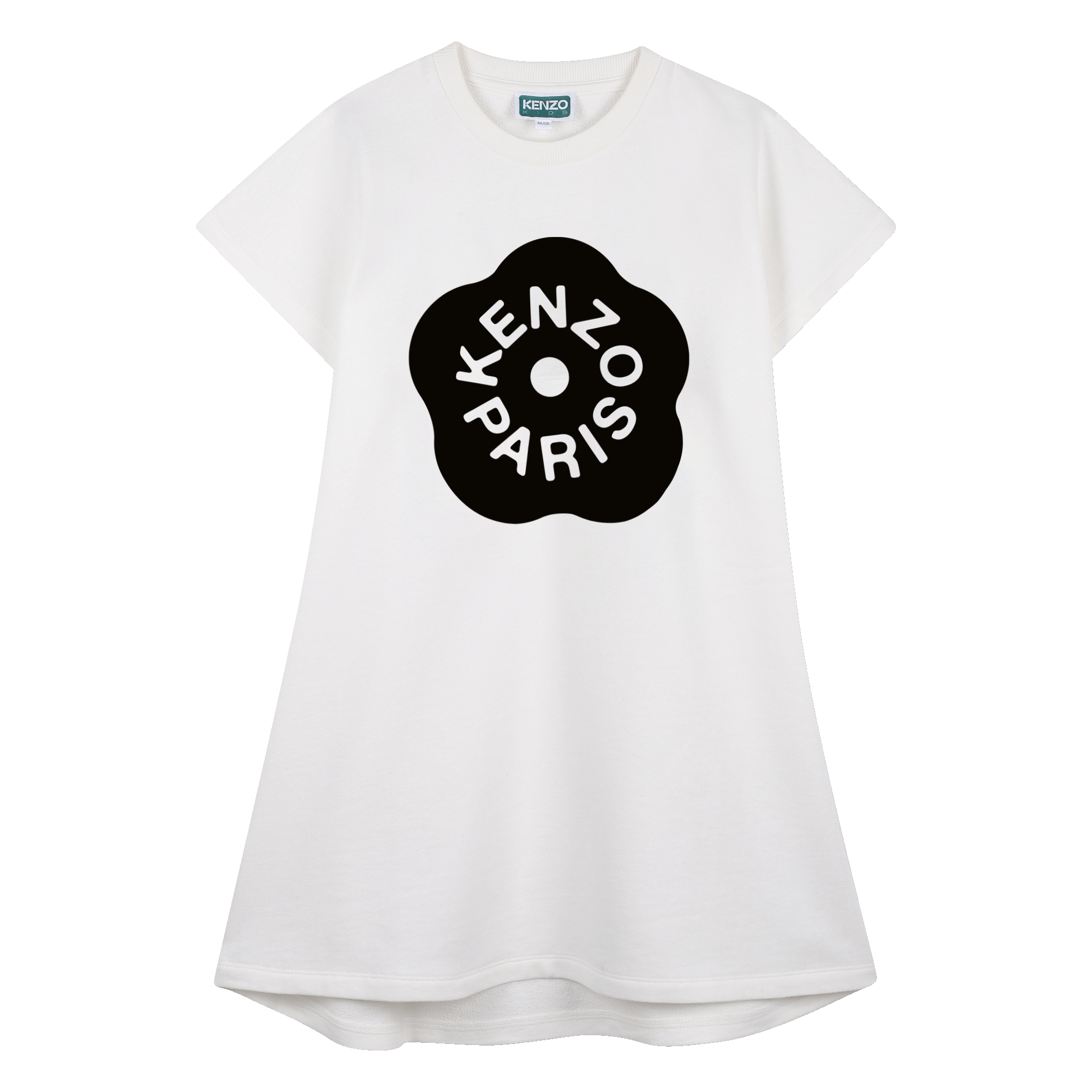 Kenzo Kids - Robe En Molleton - Offwhite - Fille - 2 Ans Kenzo Kids - Robe En Molleton - Offwhite - Fille - 2 Ans