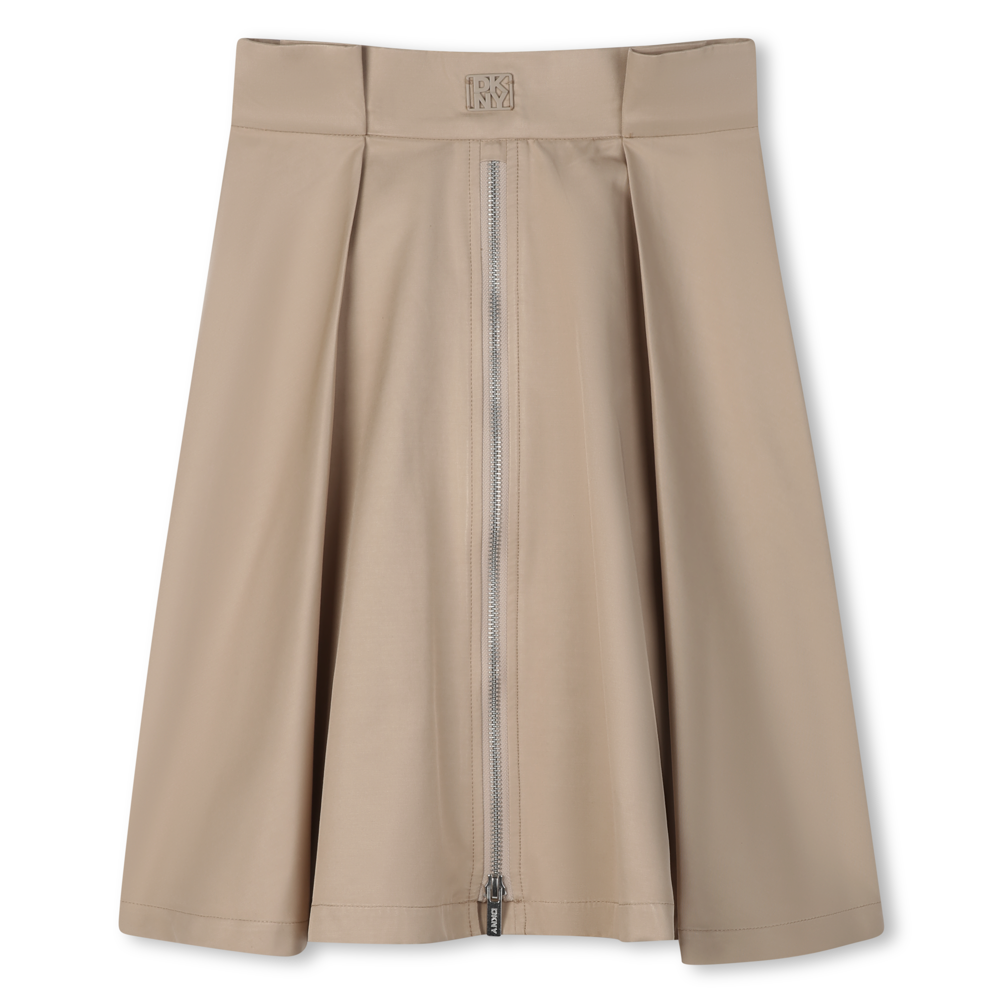 Dkny - Jupe Midi Avec 2 Plis - Gres - Fille - 14 Ans