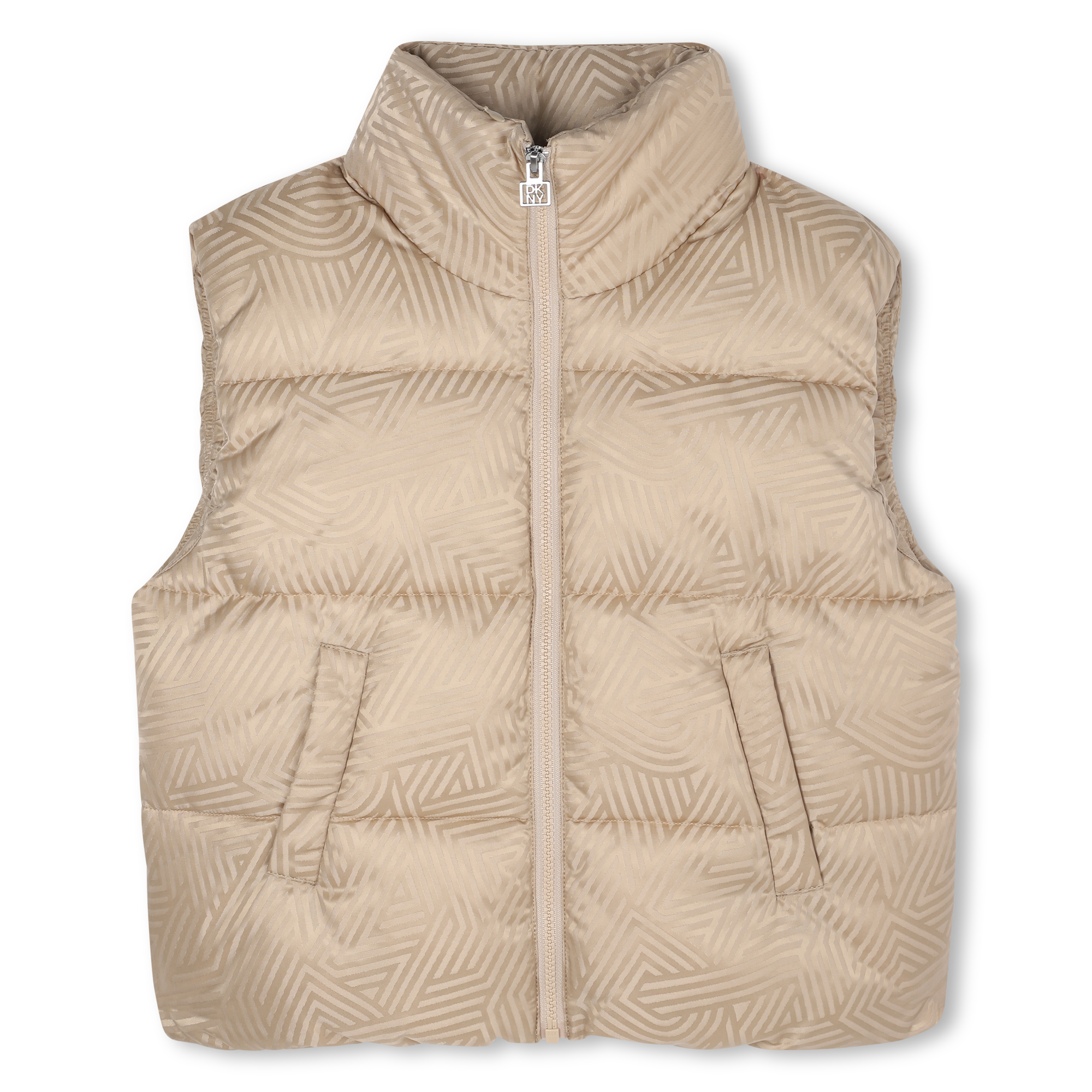 Dkny - Doudoune Déperlante Sans Manches - Fille - Taille 4 ans - Gres - Kids Around