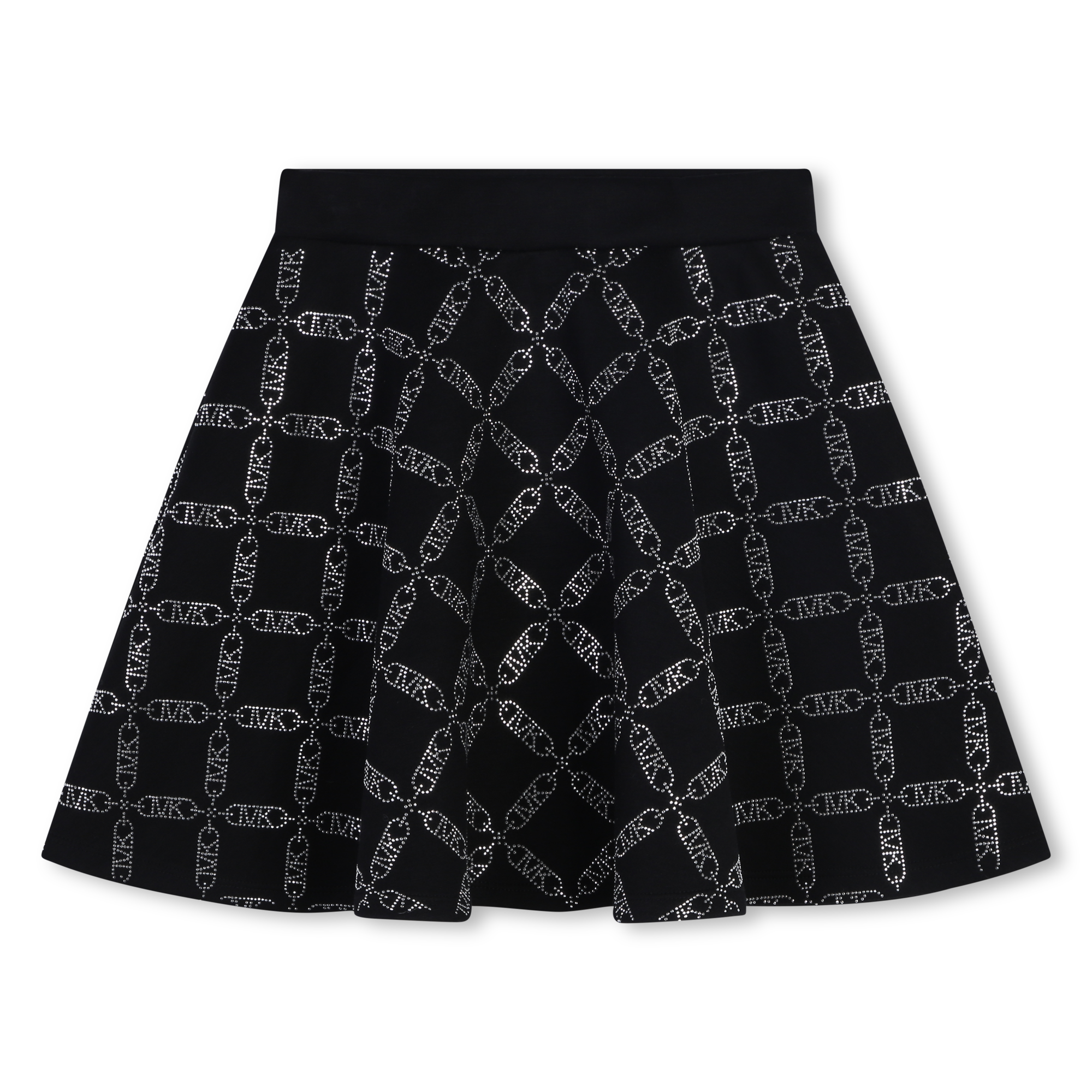 Michael+Kors+-+Jupe+Patineuse+Imprimee+-+Fille+-+Taille+2+ans+-+Noir+-+Kids+Around