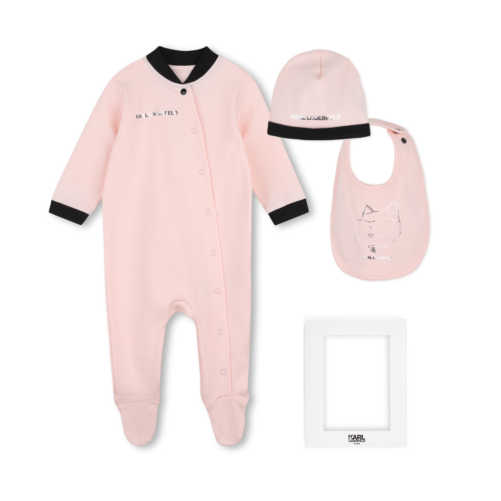 Karl Lagerfeld Kids - Ensemble Pyjama - Pale Blush - Fille - 1 Mois