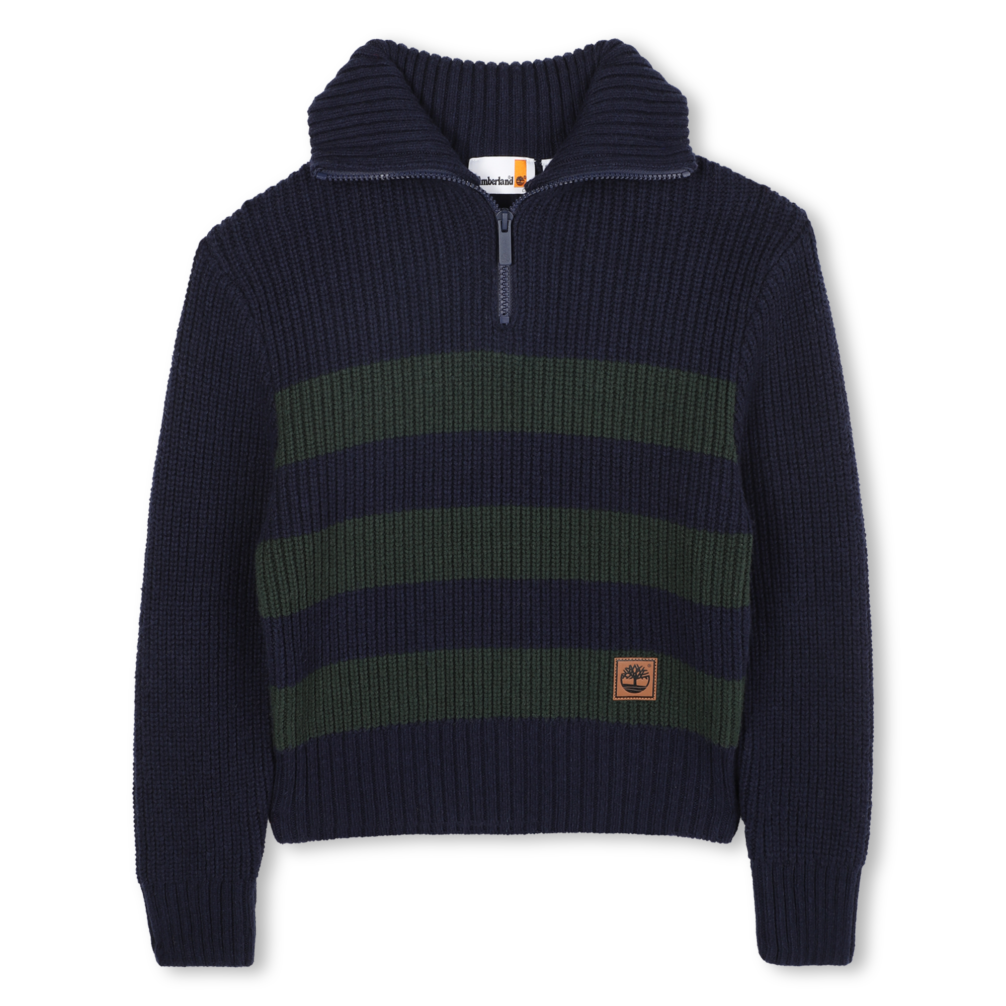 Timberland - Pull Camionneur En Coton - Indigo Blue - Garçon - 4 Ans