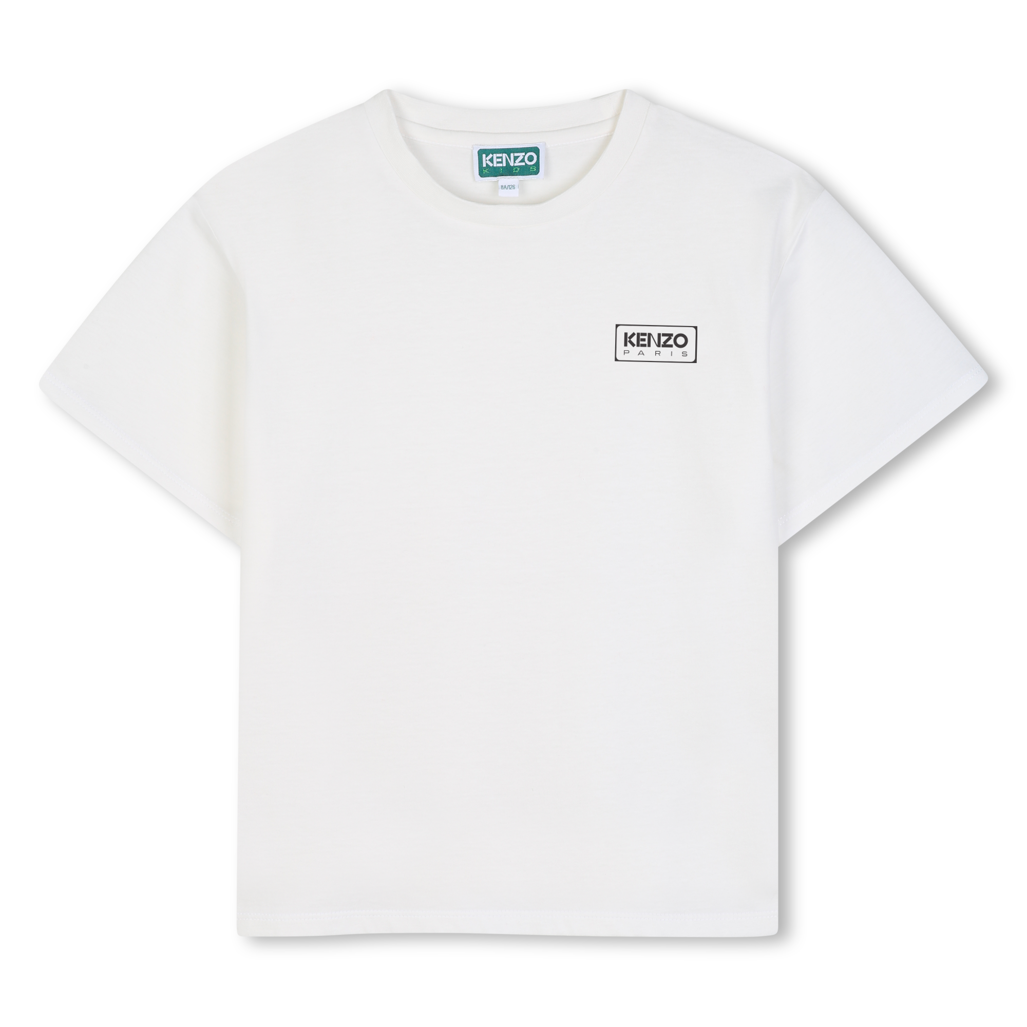 Kenzo Kids - Tee-shirt Manches Courtes - Offwhite - Unisexe - 6 Ans