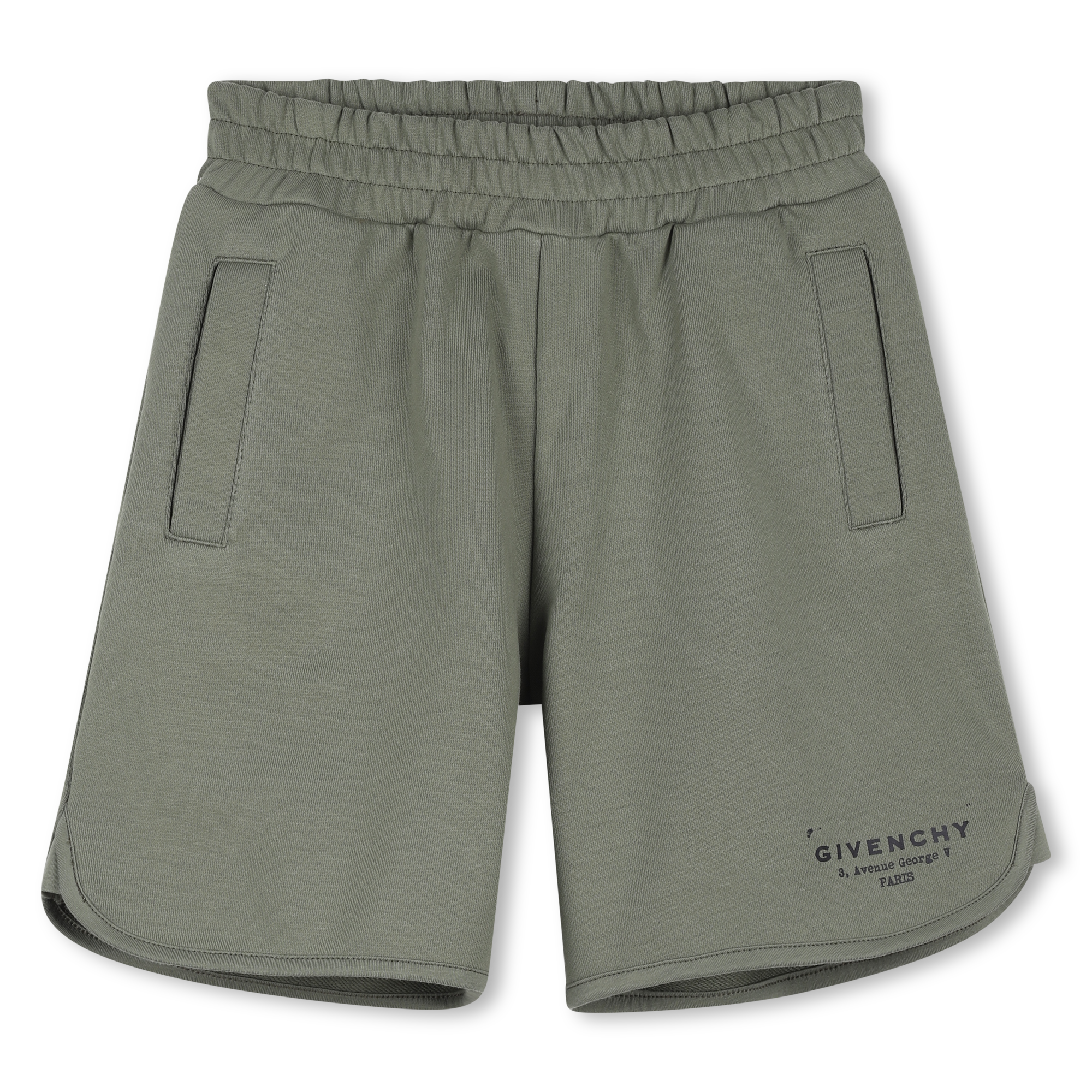 Givenchy - Short En Molleton - Vert Treillis - Garçon - 5 Ans Givenchy - Short En Molleton - Vert Treillis - Garçon - 5 Ans