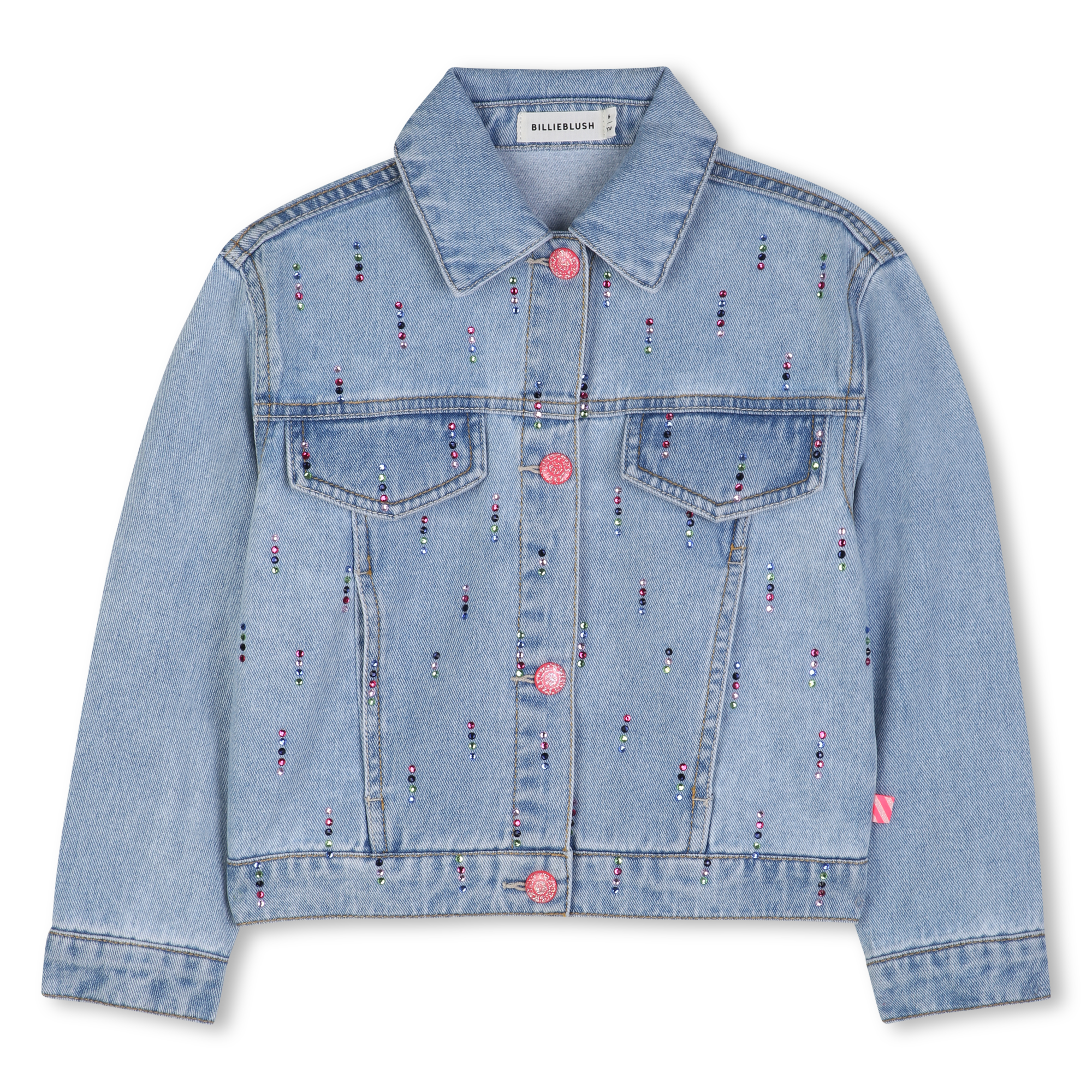Billieblush - Veste En Jean - Double Stone+bleach - Fille - 12 Ans