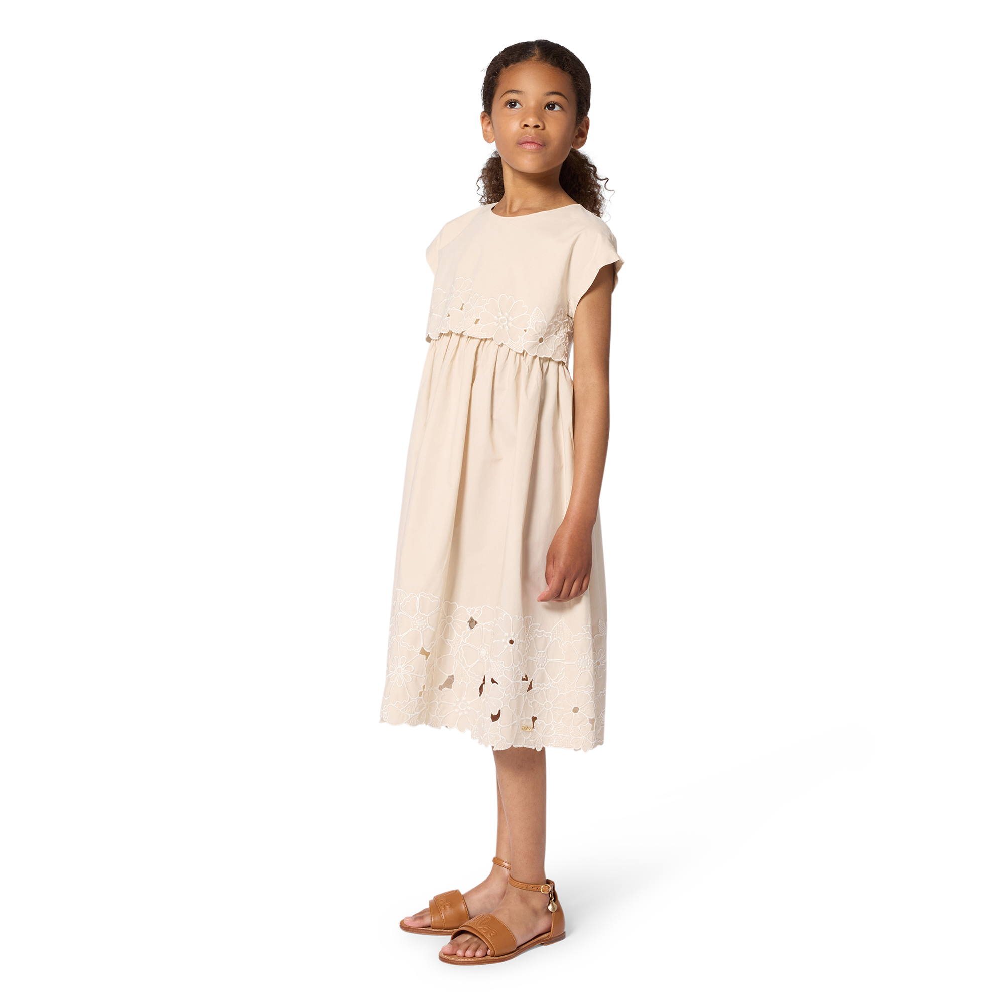 Chloe - Robe À Manches Courtes - Perfectly Pale - Fille - 10 Ans Chloe - Robe À Manches Courtes - Perfectly Pale - Fille - 10 Ans