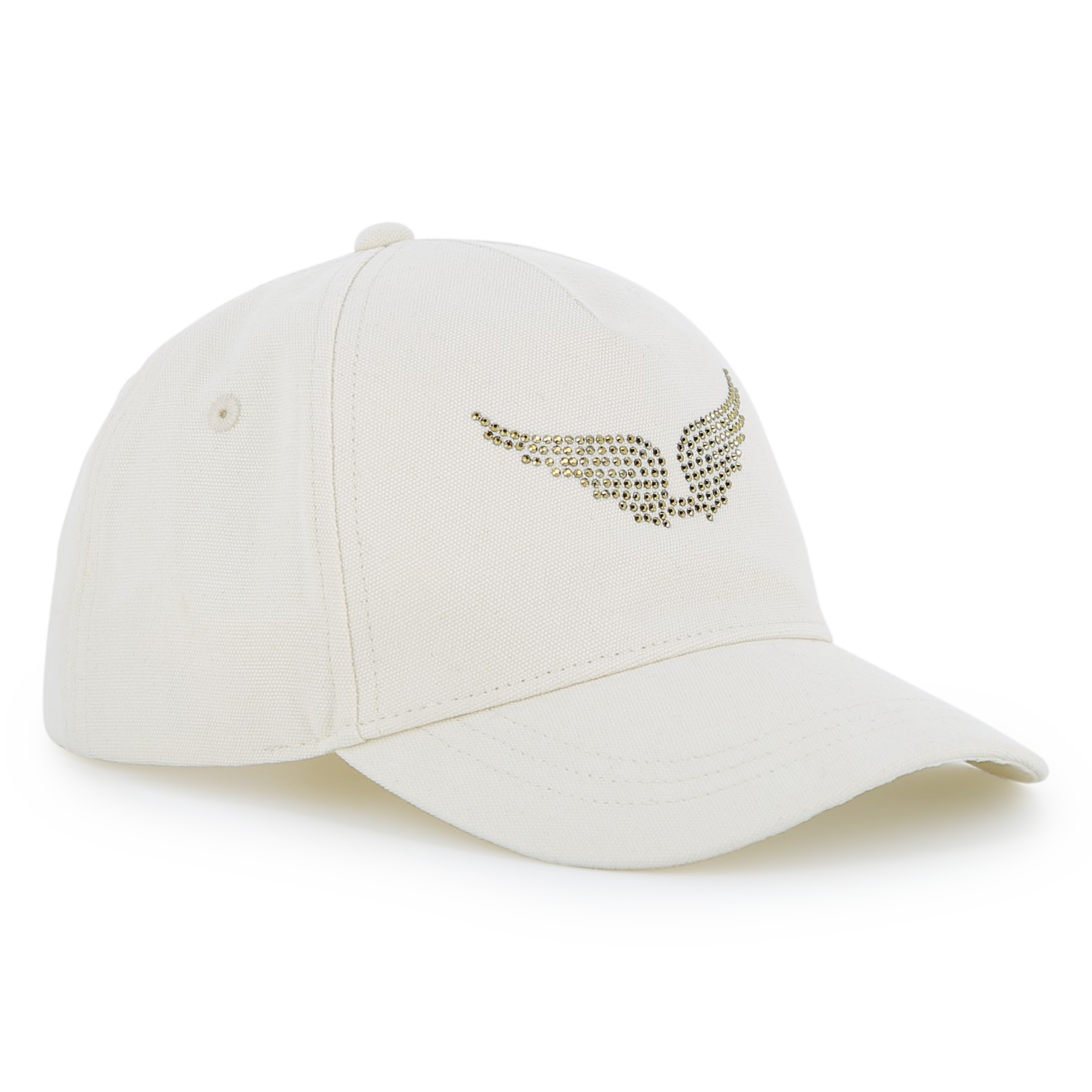 Zadig & Voltaire - Casquette Avec Broderie - Milk - Fille - Taille 58