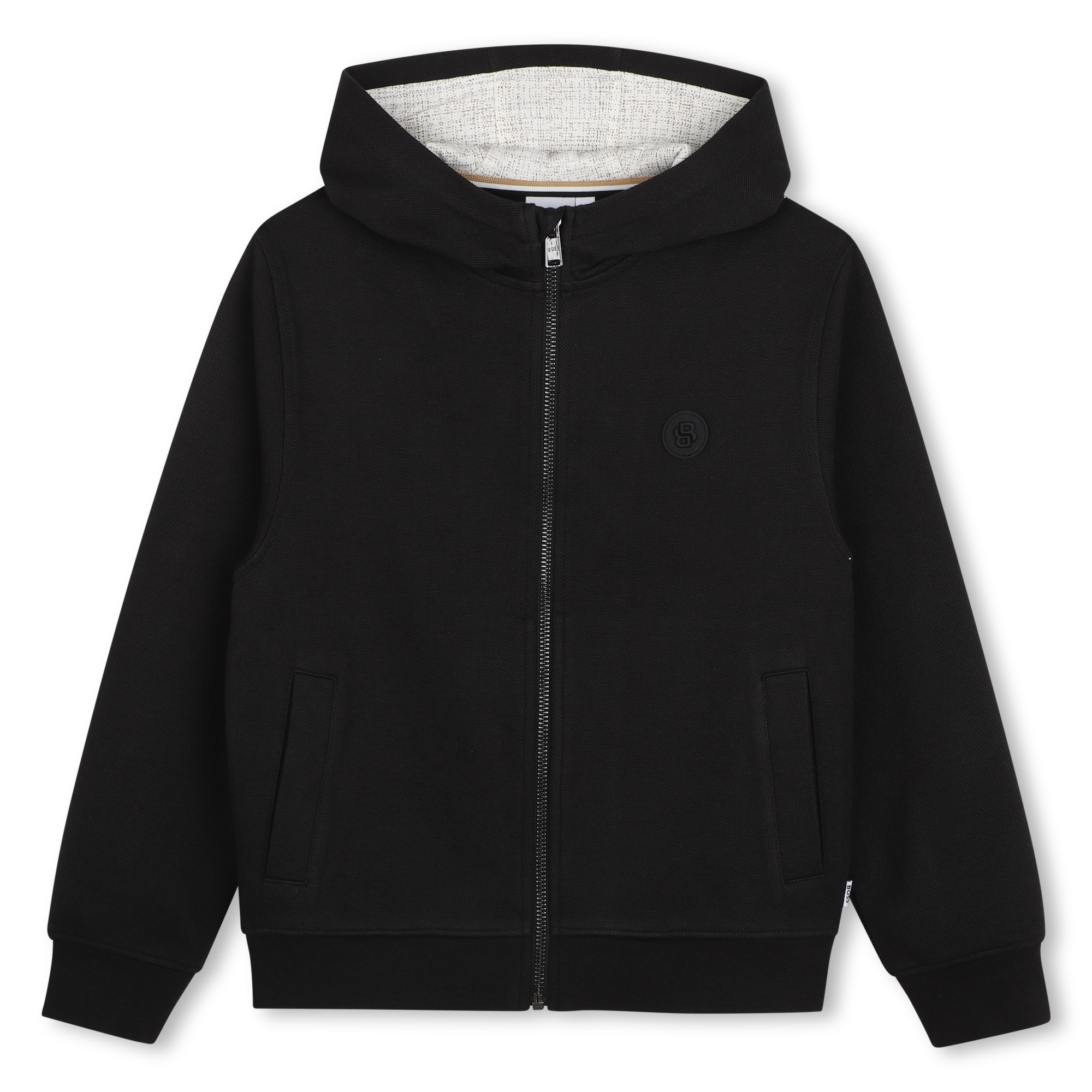 Boss - Cardigan De Jogging - Black - Garçon - 16 Ans