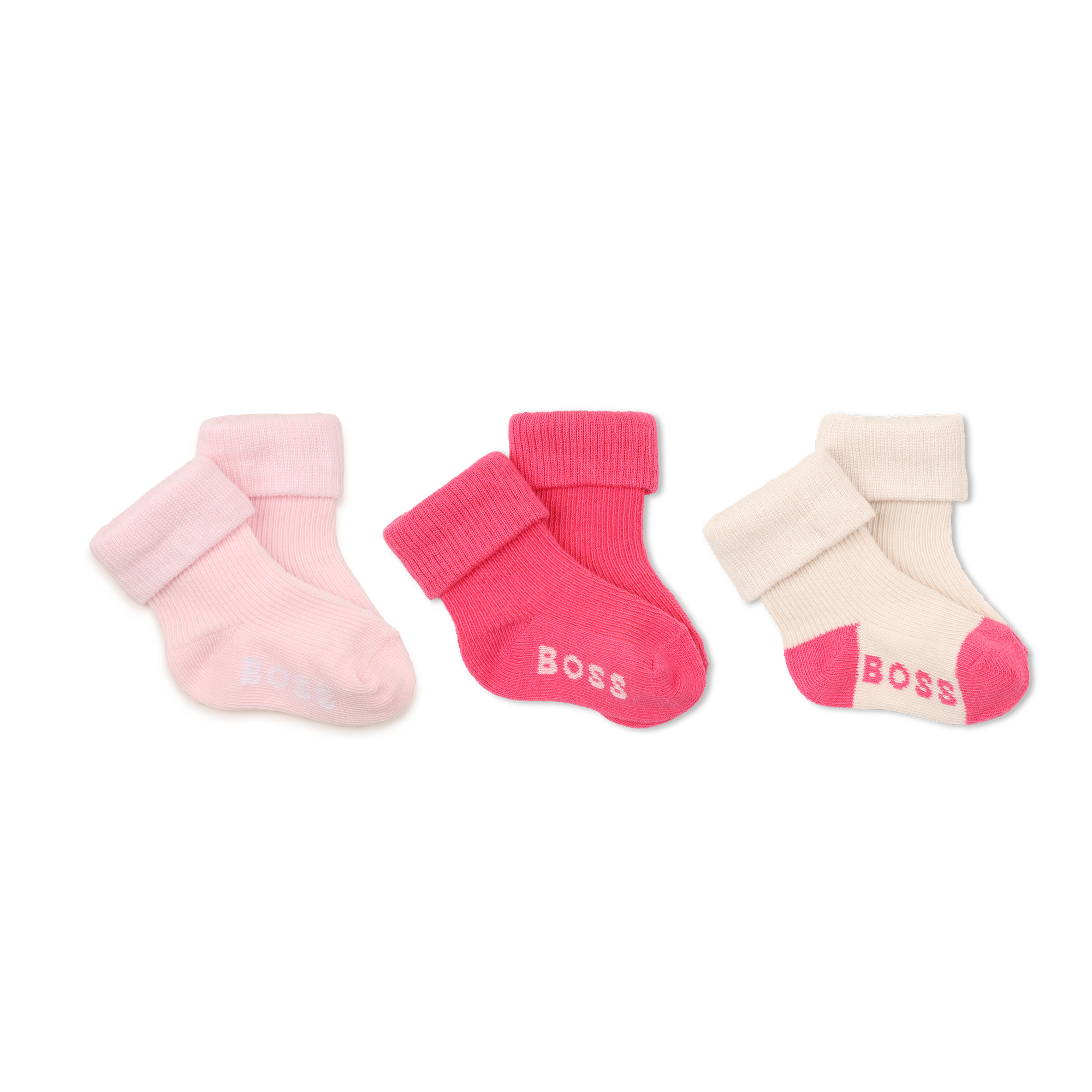 Boss - Lot De Chaussettes - Bubblegum - Fille - Taille 17