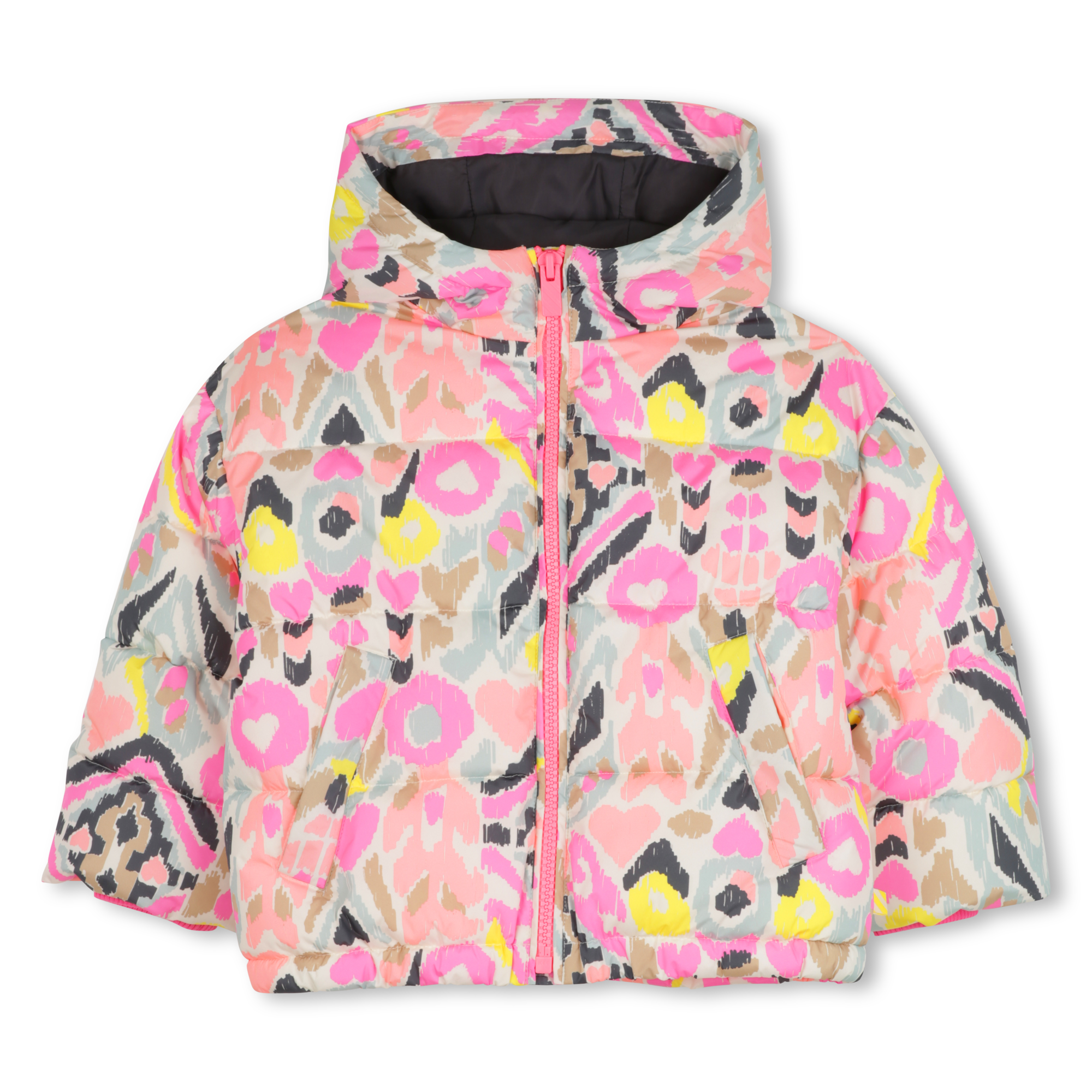 Billieblush - Doudoune Imprimée Ikat - Multico - Fille - 3 Ans