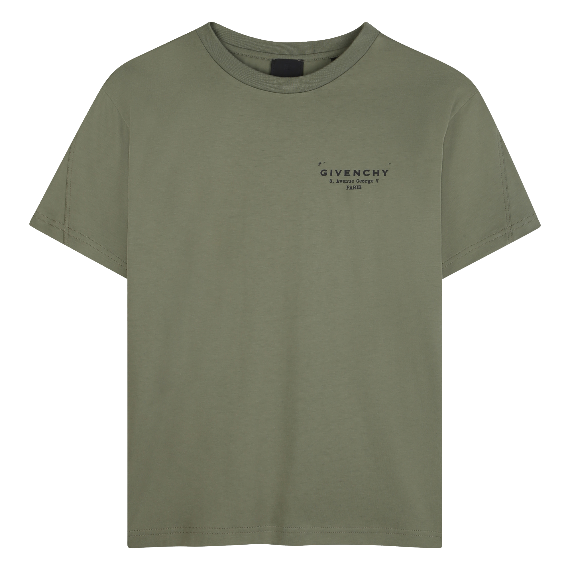 Givenchy - Tee-shirt Manches Courtes - Vert Treillis - Unisexe - 4 Ans Givenchy - Tee-shirt Manches Courtes - Vert Treillis - Unisexe - 4 Ans