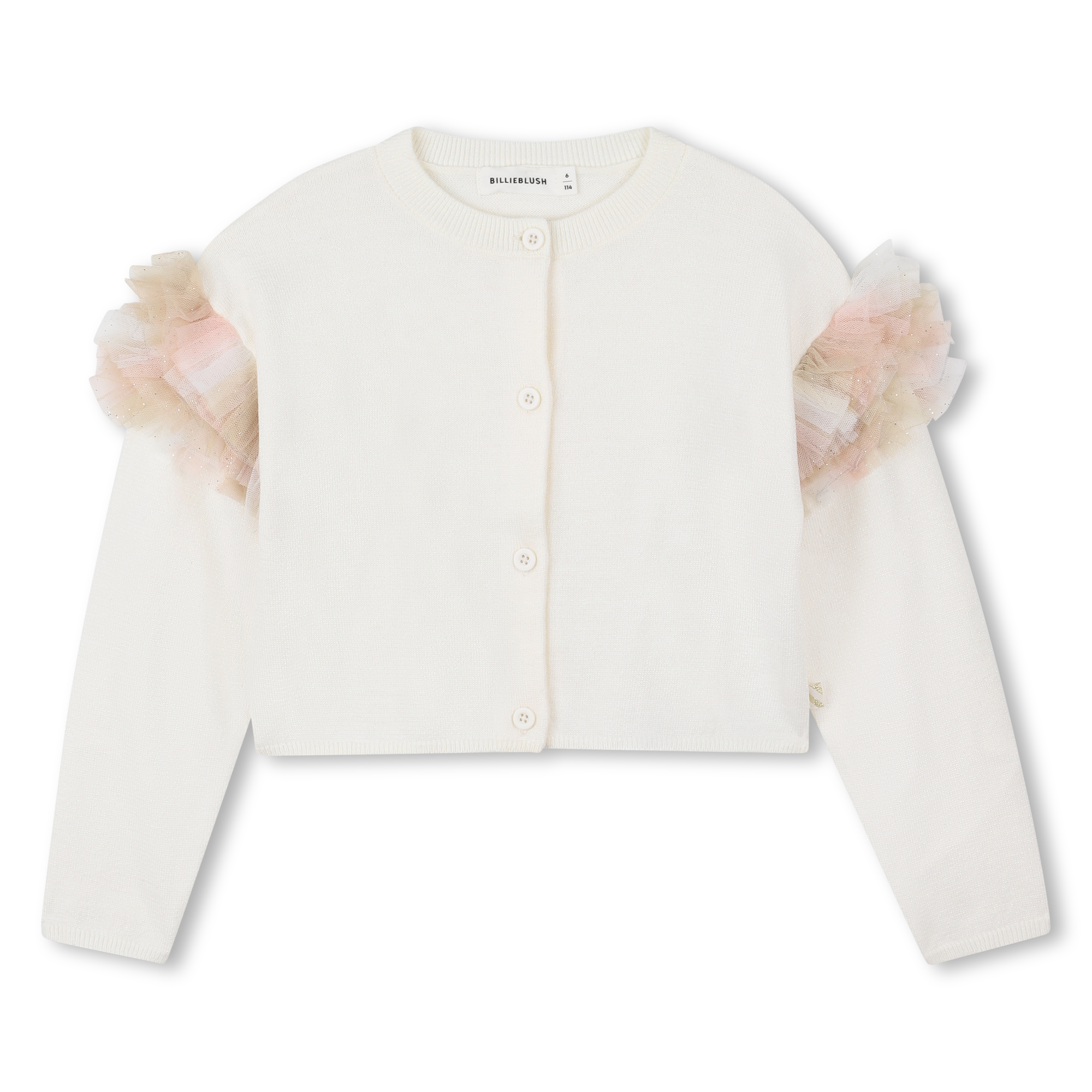 Billieblush - Cardigan En Tricot - Rice - Fille - 8 Ans