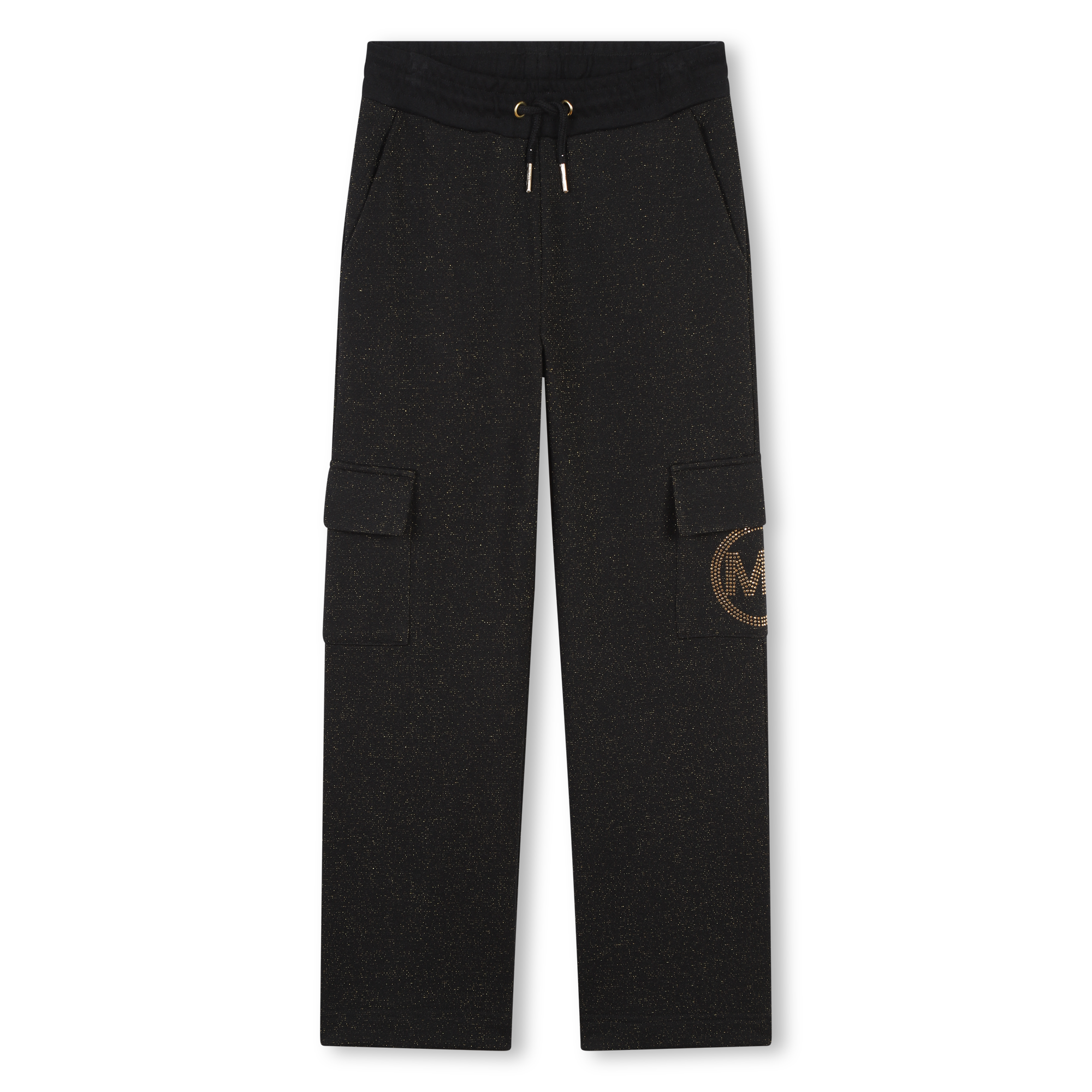 Michael+Kors+-+Pantalon+De+Jogging+Large+-+Fille+-+Taille+2+ans+-+Noir+-+Kids+Around