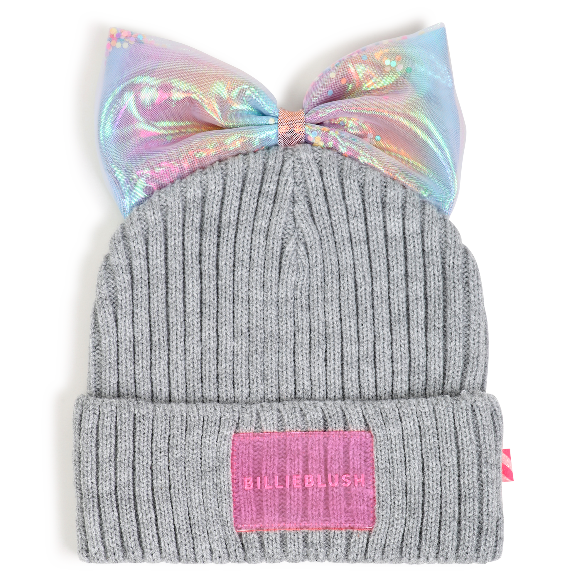 Billieblush - Bonnet À Noeud - Gris Chine - Fille - Taille T3