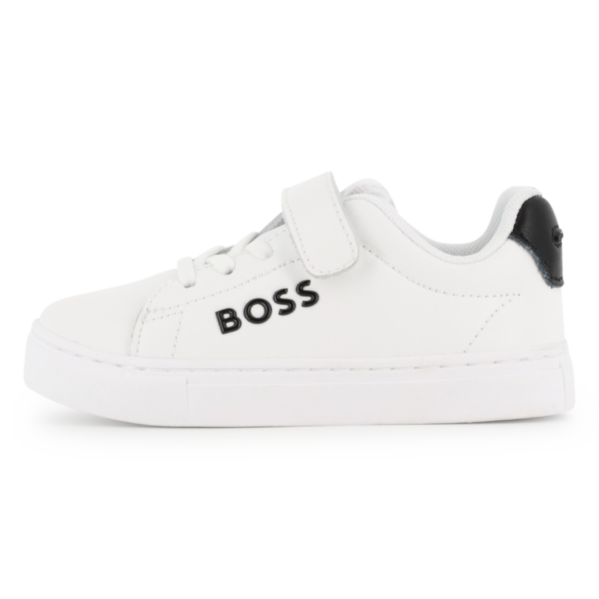 Boss - Basket À Lacets - Blanc - Garçon - Taille 23