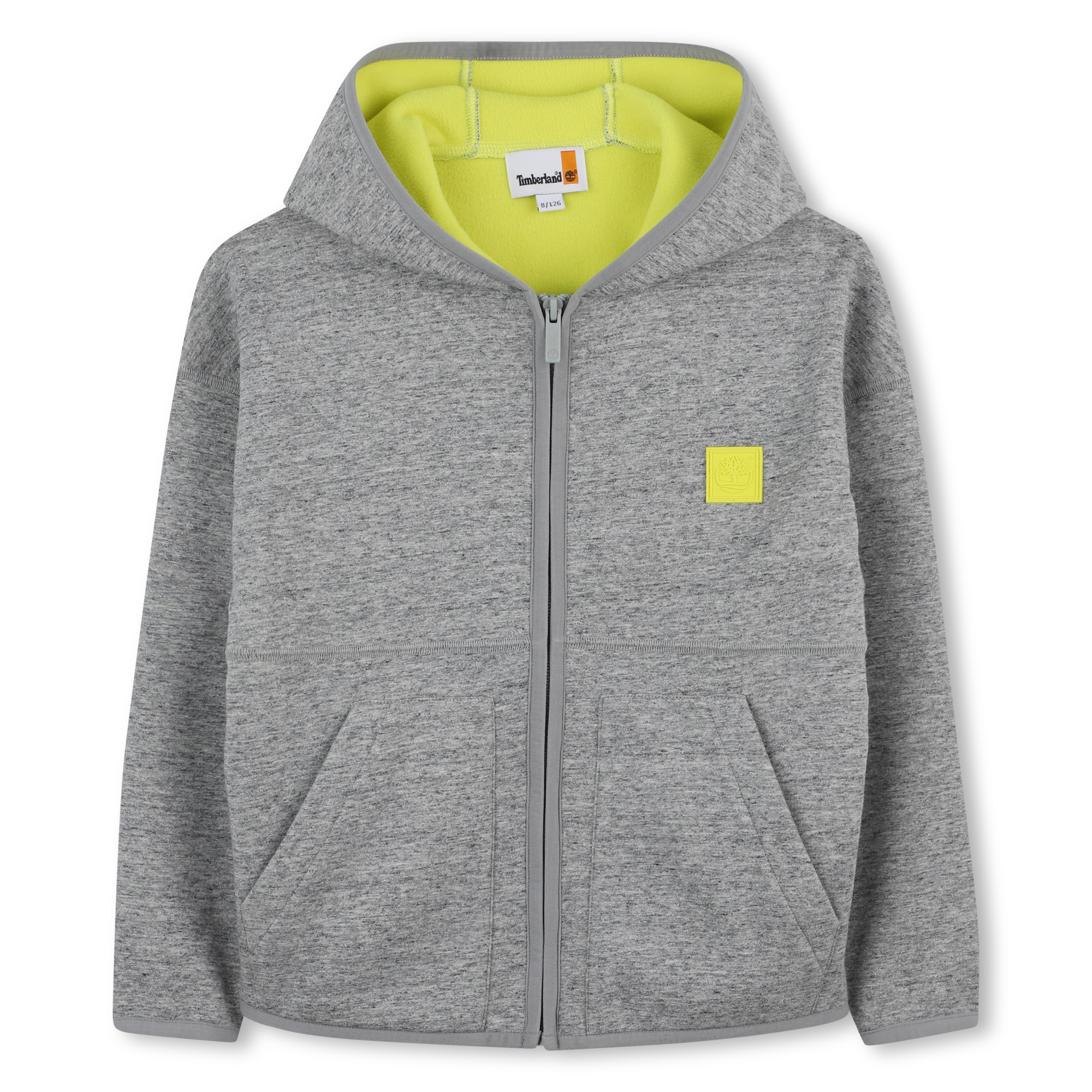 Timberland+-+Cardigan+à+Capuche+-+Garcon+-+Taille+4+ans+-+Gris+-+Kids+Around