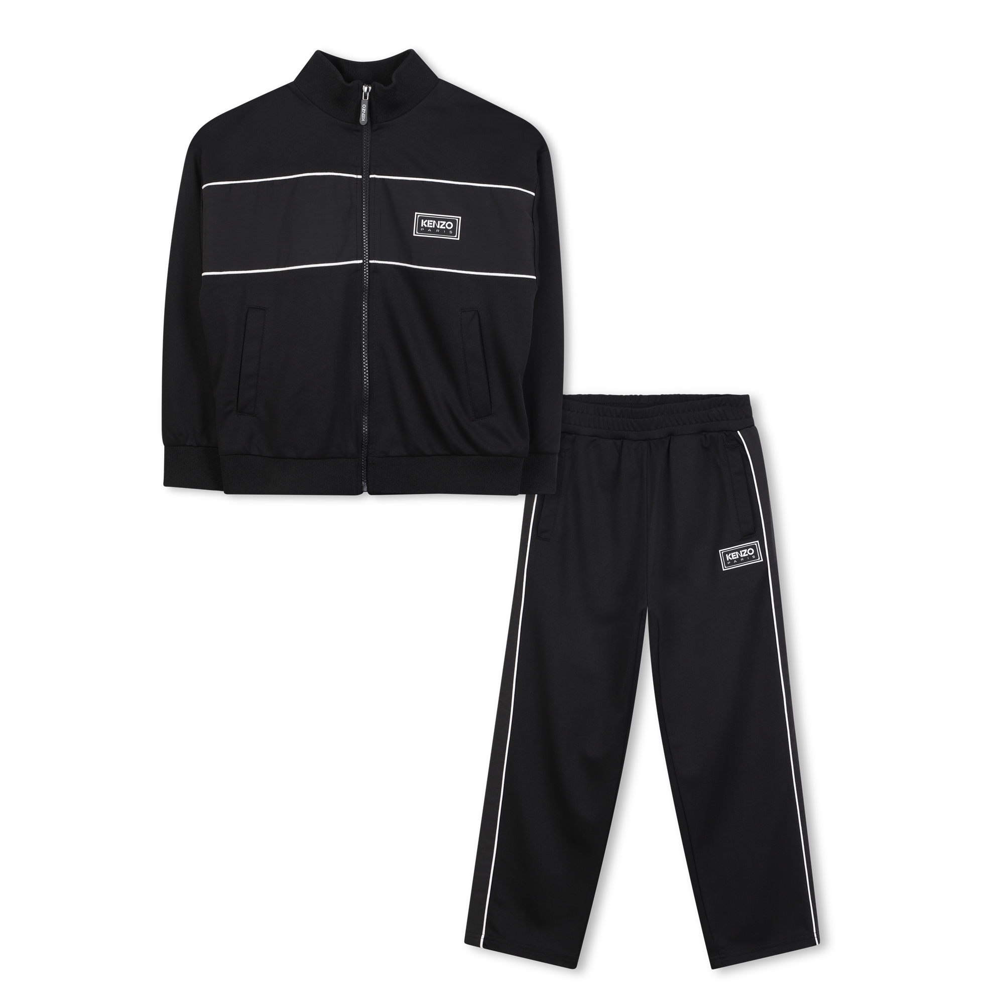 Kenzo+Kids+-+Ensemble+Cardigan+Et+Pantalon+-+Unisexe+-+Taille+2+ans+-+Slate+-+Kids+Around