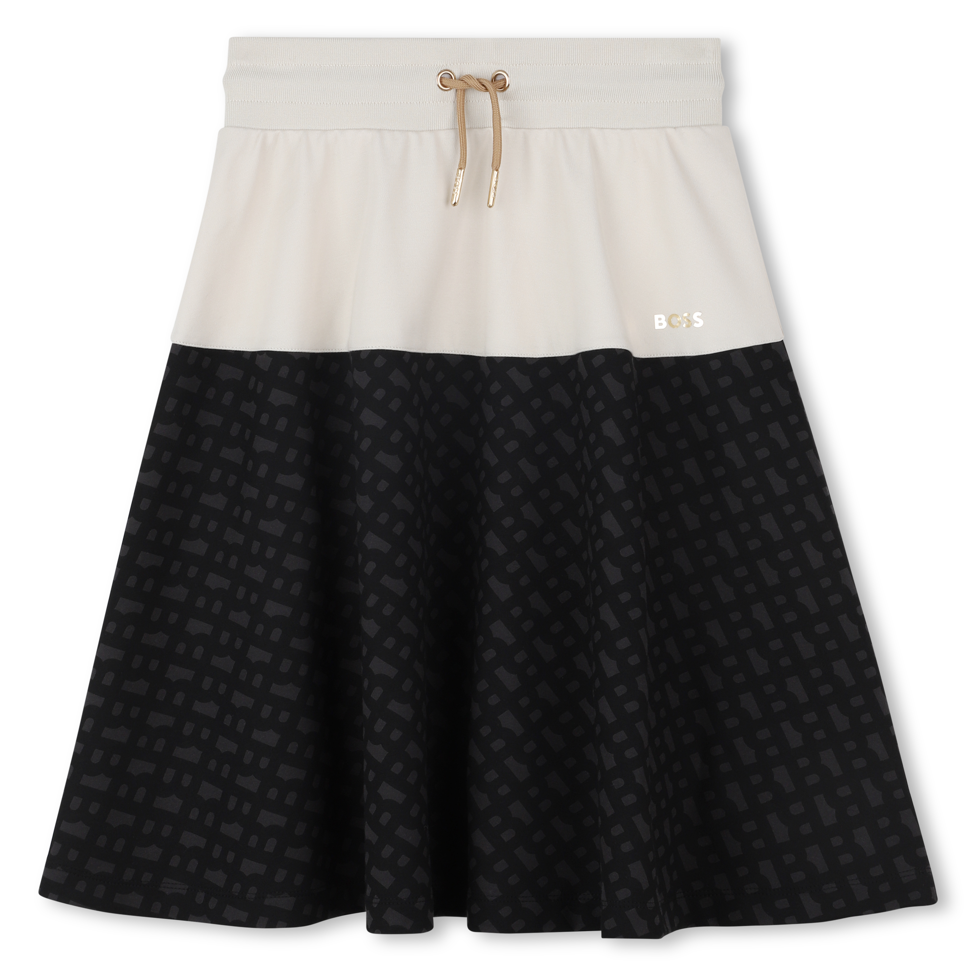 Boss+-+Jupe+Mi-longue+-+Fille+-+Taille+5+ans+-+Noir+-+Kids+Around