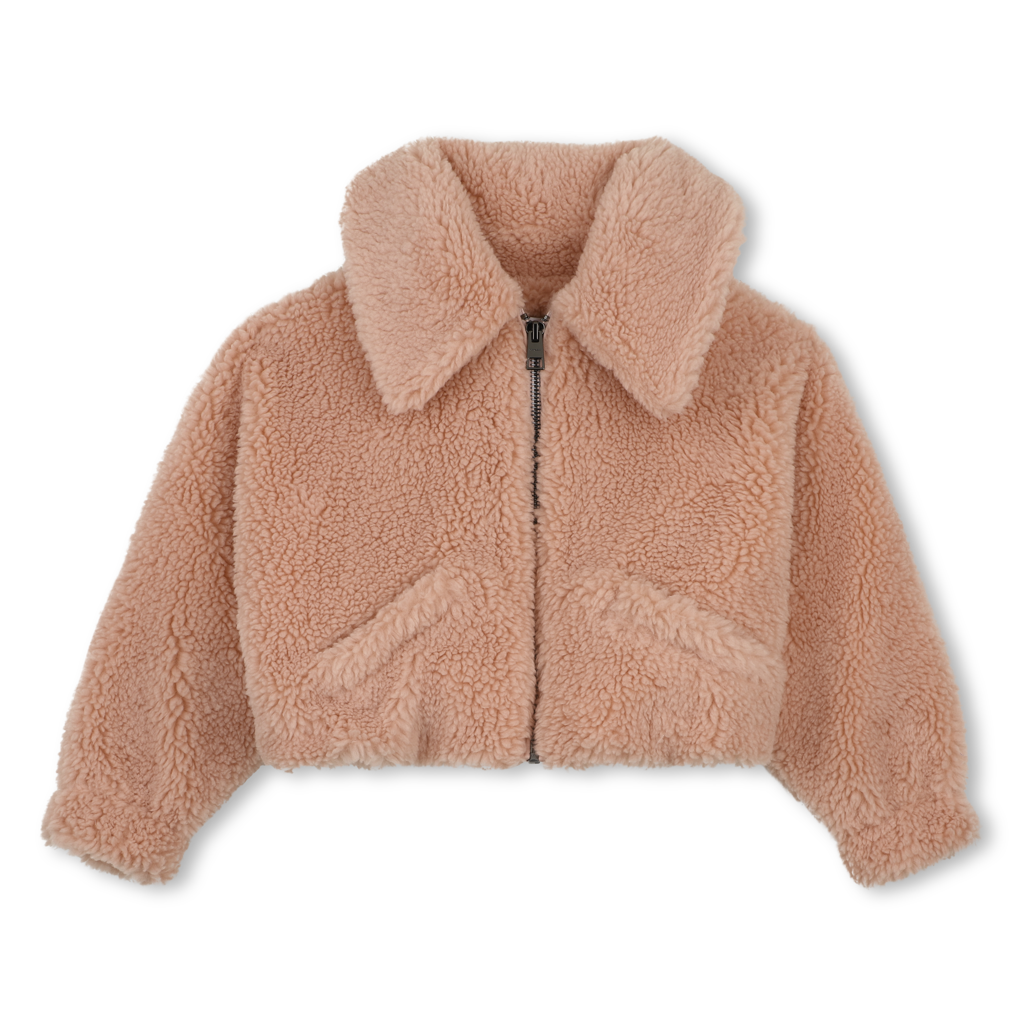 Givenchy - Blouson En Sherpa - Rose Pink - Fille - 10 Ans Givenchy - Blouson En Sherpa - Rose Pink - Fille - 10 Ans