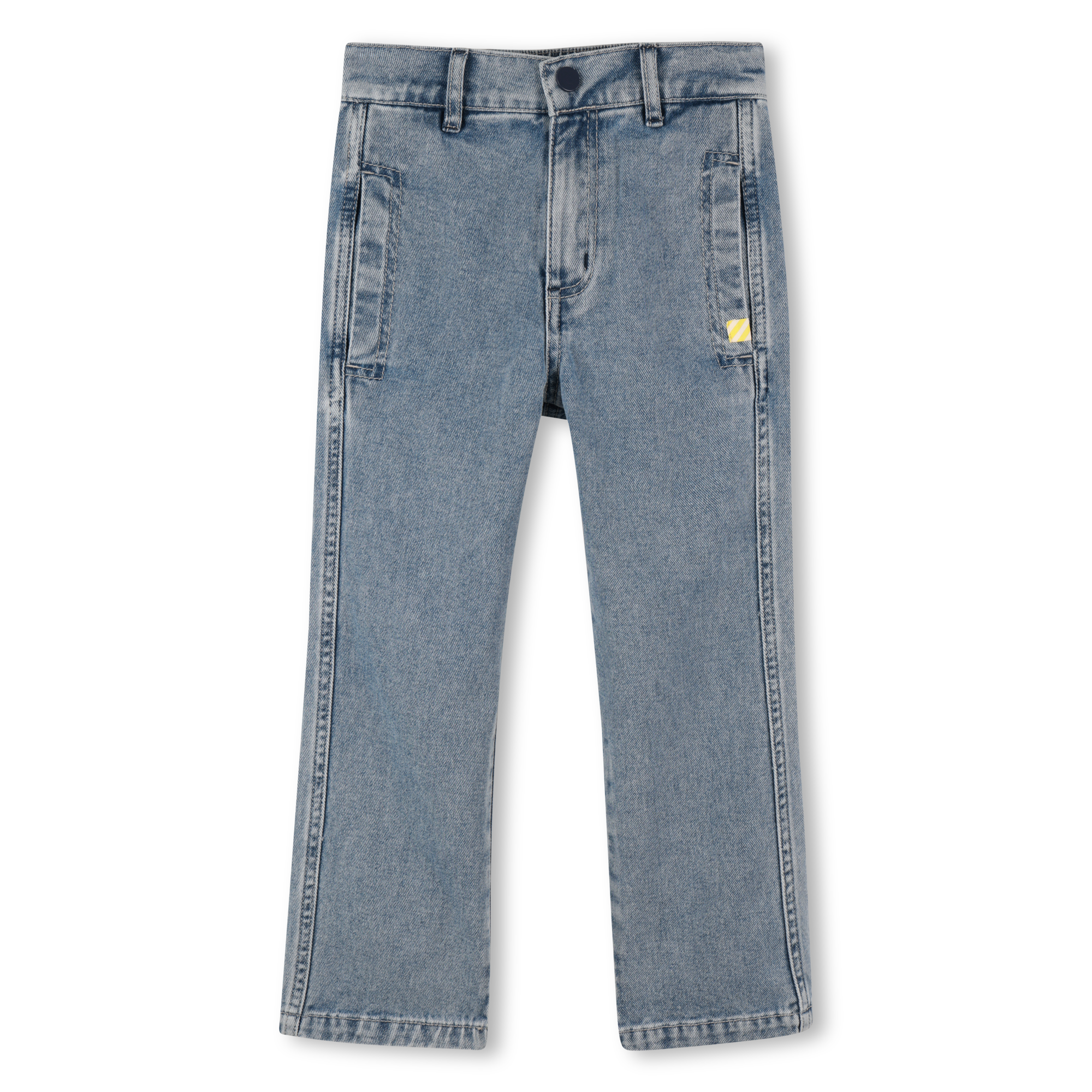 Billieblush+-+Pantalon+Denim+4+Poches+-+Garcon+-+Taille+3+ans+-+Double+Stone+brossage+-+Kids+Around