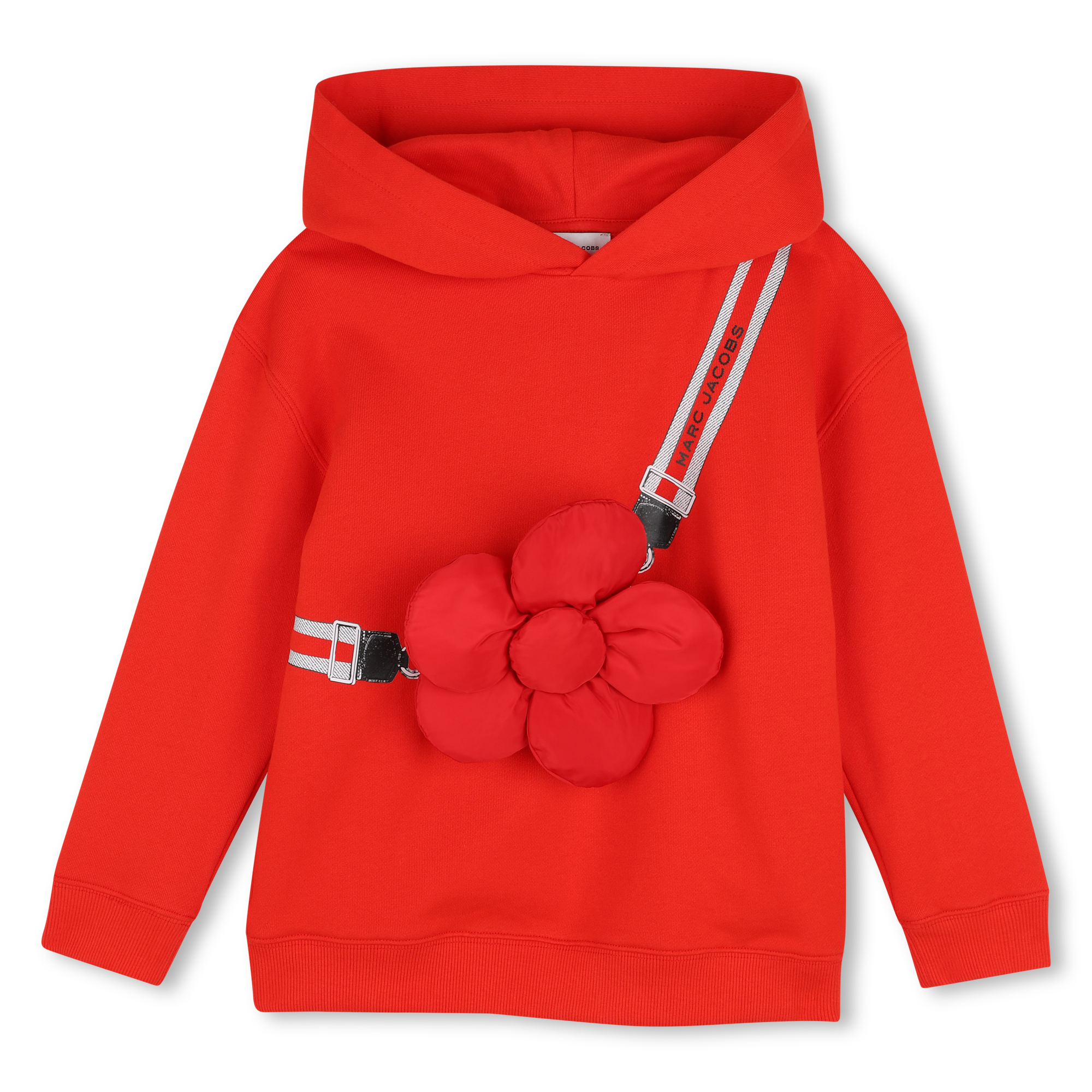 Marc Jacobs - Sweat-shirt À Capuche - Pop Red - Fille - 12 Ans Marc Jacobs - Sweat-shirt À Capuche - Pop Red - Fille - 12 Ans