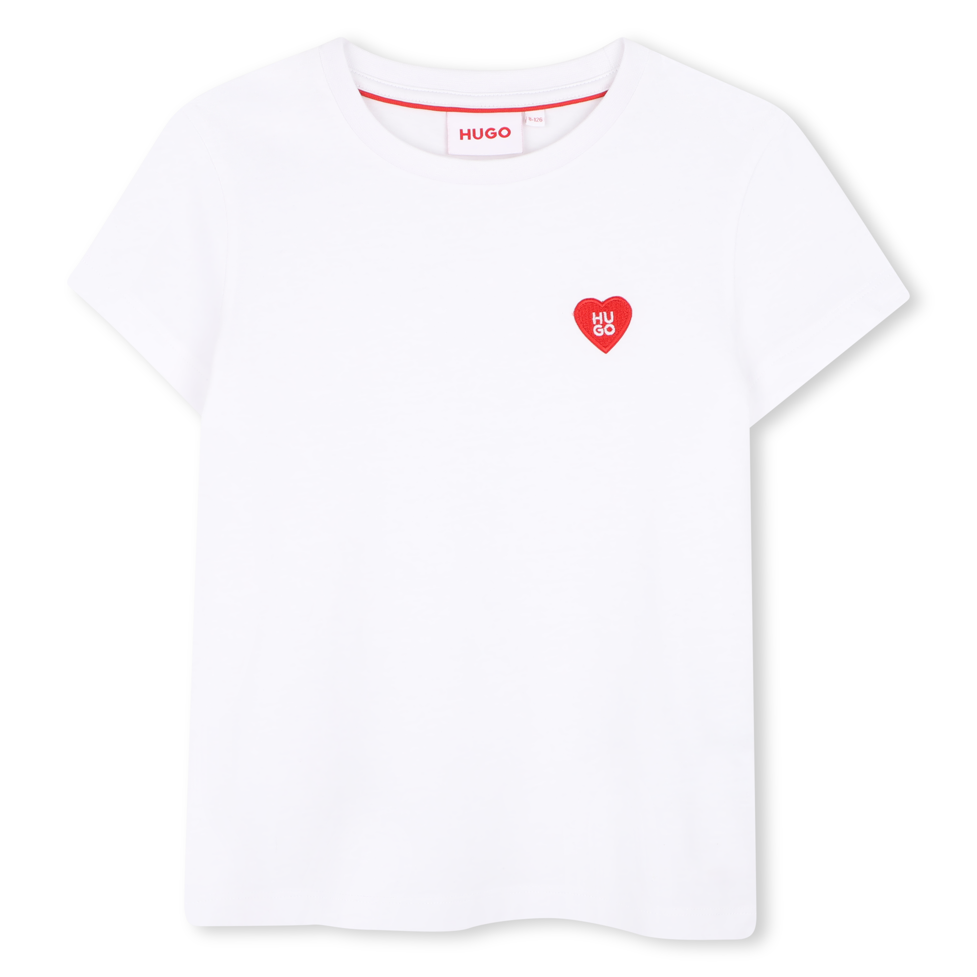 Hugo - Tee-shirt Manches Courtes - Blanc - Fille - 16 Ans