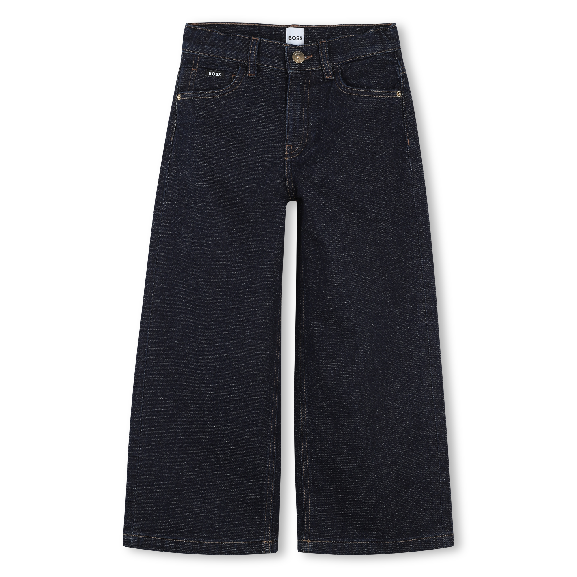 Boss - Jean Fermeture Zippée - Denim Brut - Fille - 6 Ans
