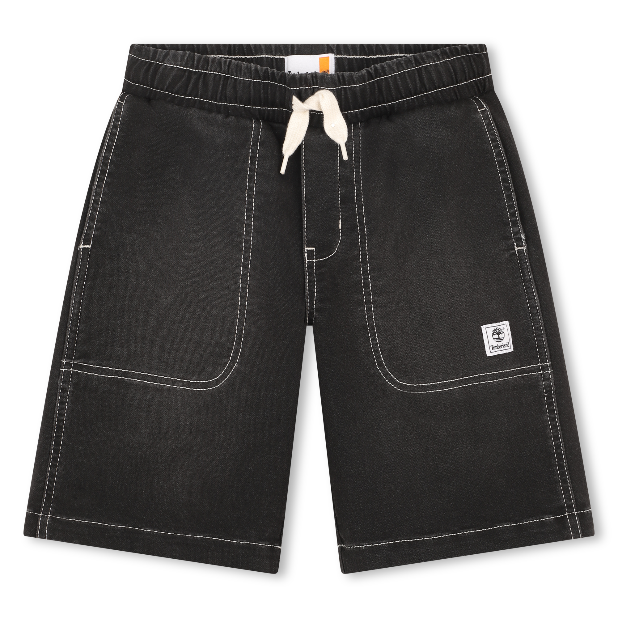 Timberland - Bermuda En Jean - Denim Black - Garçon - 4 Ans