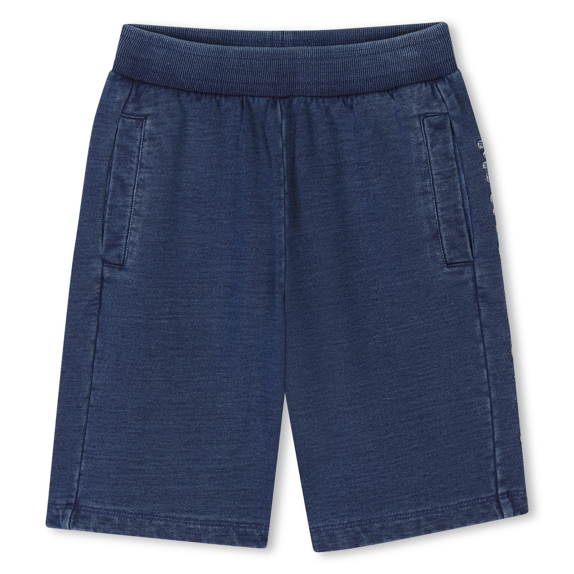 Marc Jacobs - Bermuda À Taille Élastiquée - Denim Blue - Garçon - 4 Ans