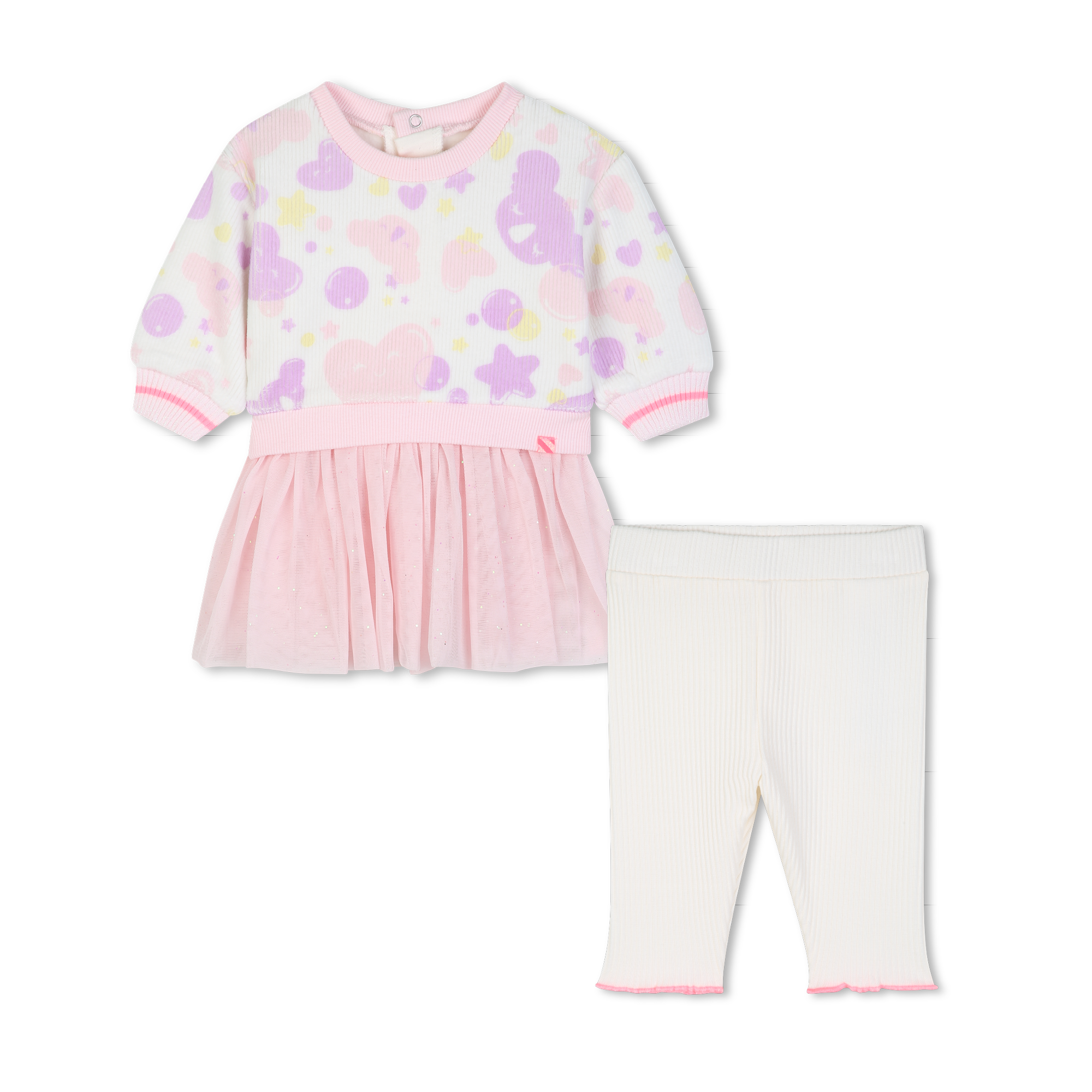 Billieblush - Ensemble Robe Et Legging - Rosee - Fille - 12 Mois