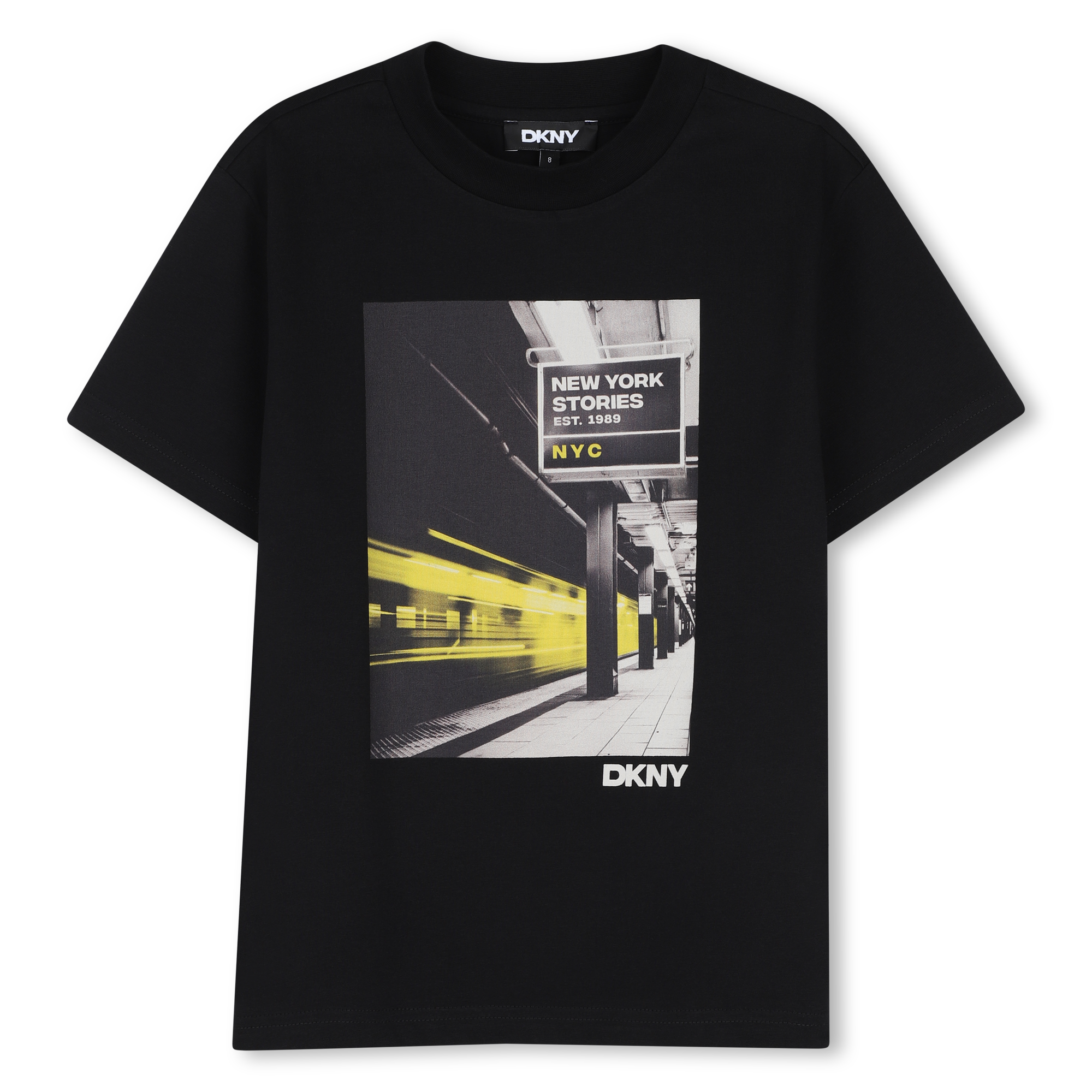 Dkny - Tee-shirt Manches Courtes - Black - Garçon - 4 Ans