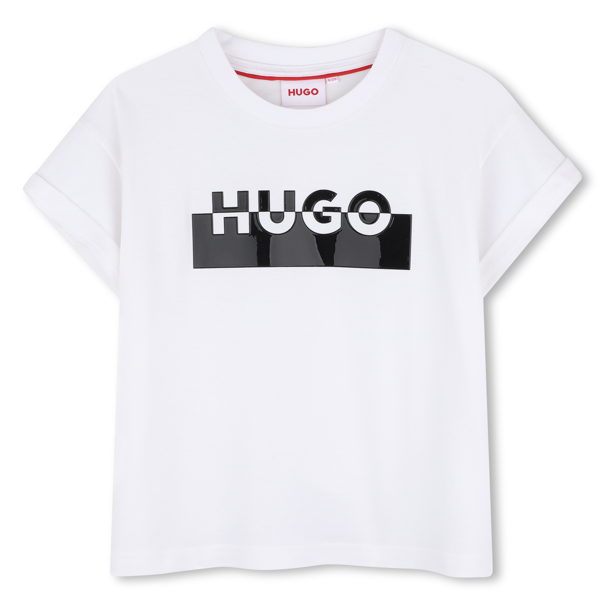 Hugo - T-shirt À Manches Courtes - Blanc - Fille - 16 Ans