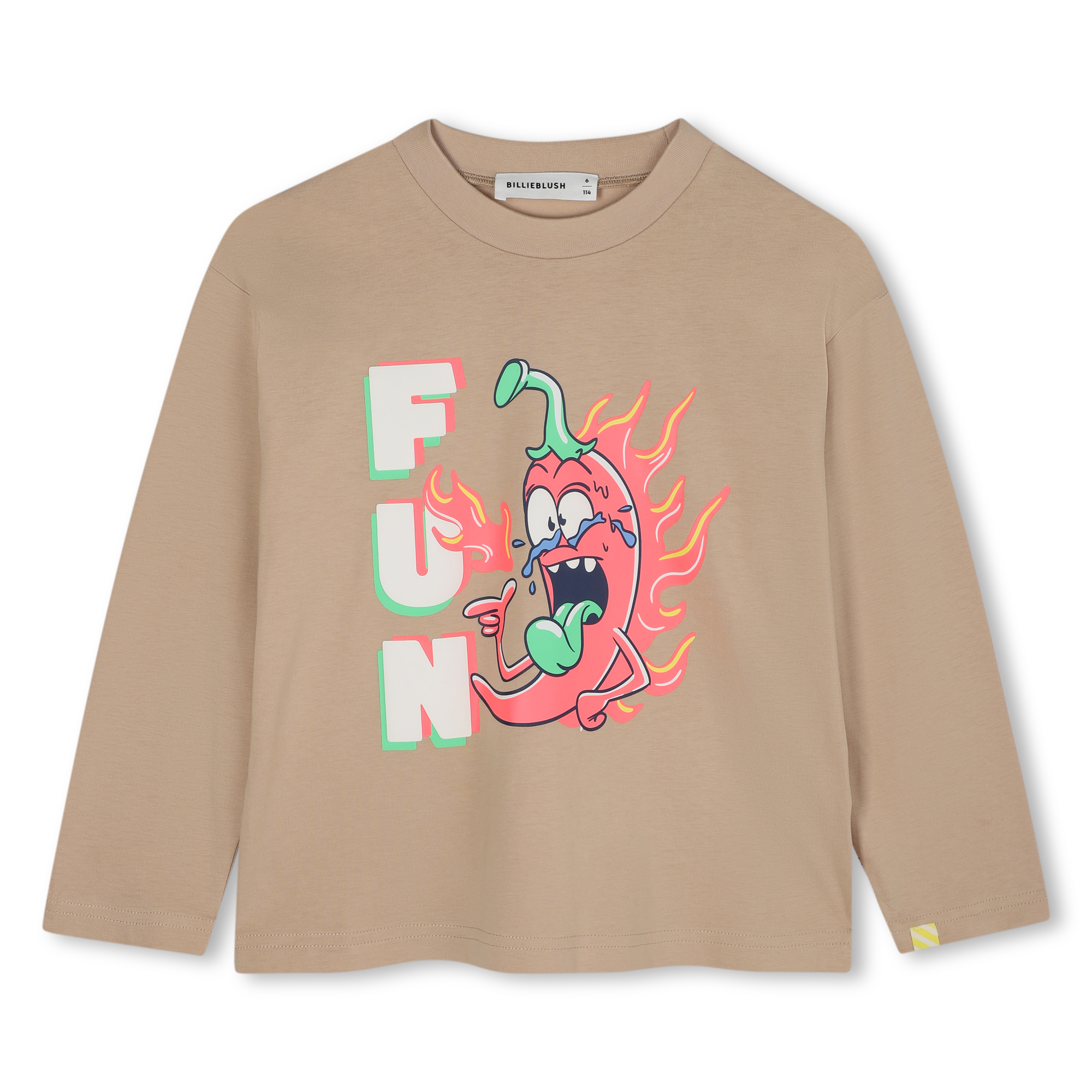 Billieblush - T-shirt À Manches Longues - Ficelle - Garçon - 5 Ans