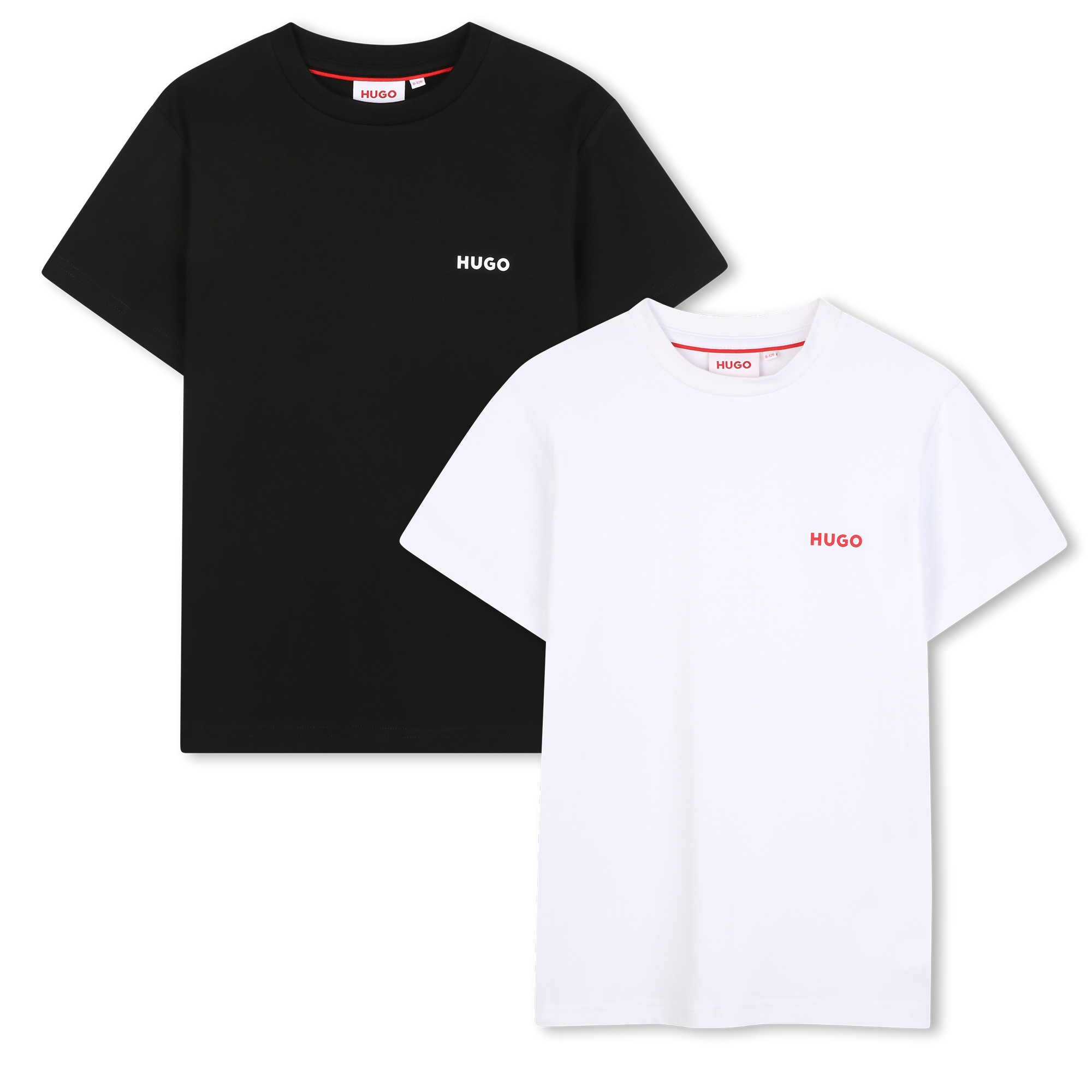 Hugo+-+Lot+De+2+T-shirts+-+Garcon+-+Taille+4+ans+-+Noir+-+Kids+Around