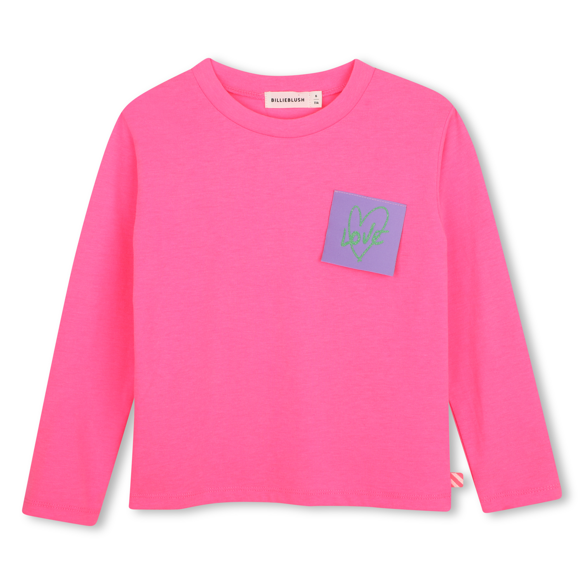 Billieblush - Tee-shirt Manches Longues - Storm Pink - Fille - 5 Ans
