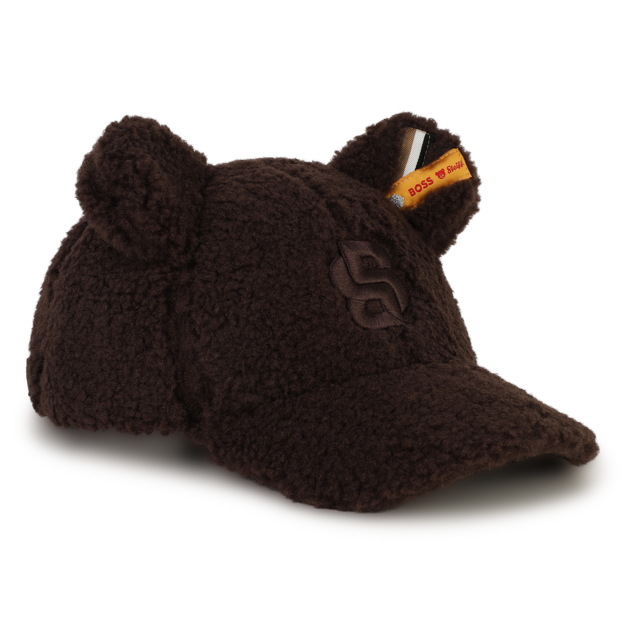 Boss - Casquette En Polaire Duveteuse - Tourbe - Garçon - Taille 58