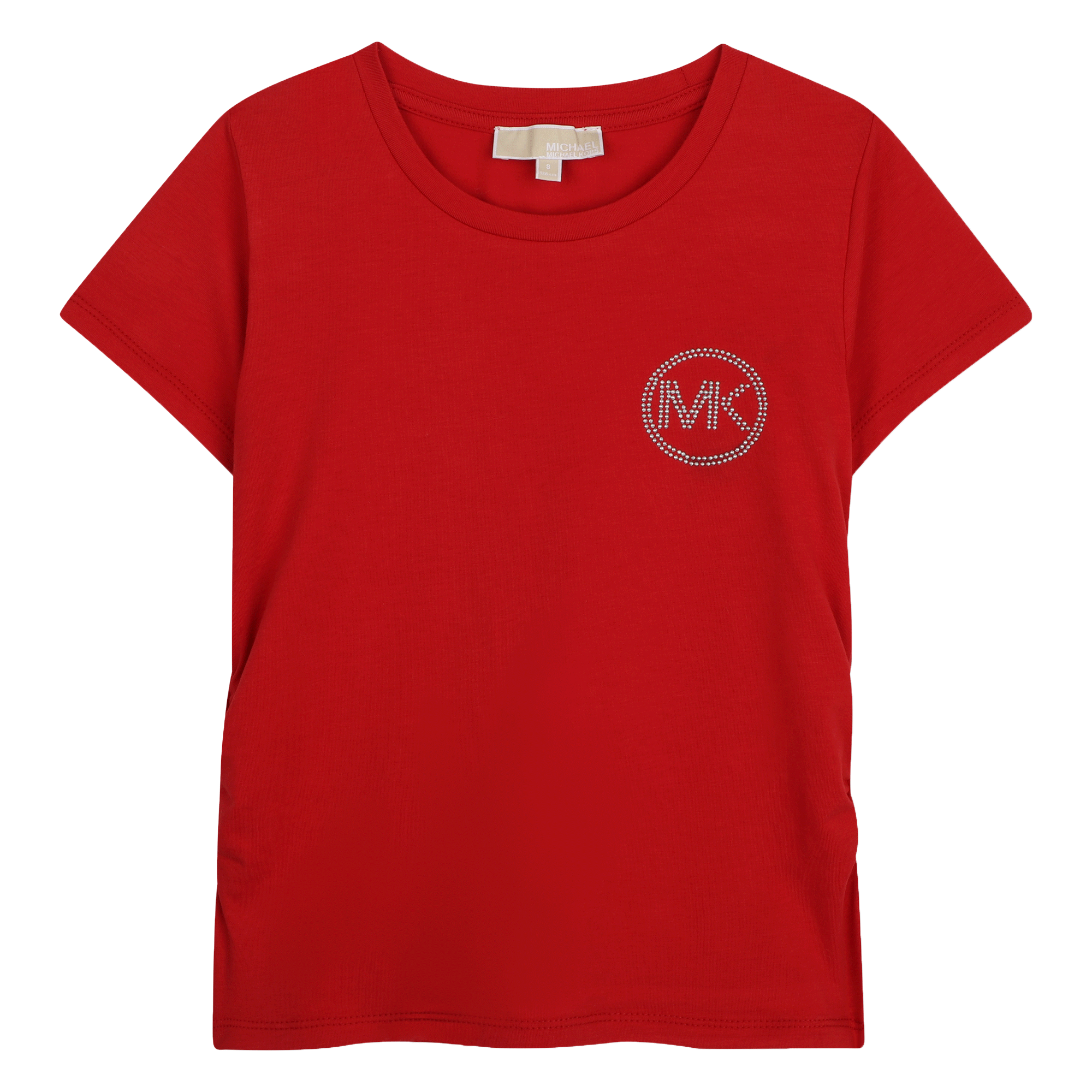 Michael Kors - Tee-shirt Manches Courtes - Rouge Profond - Fille - 6 Ans