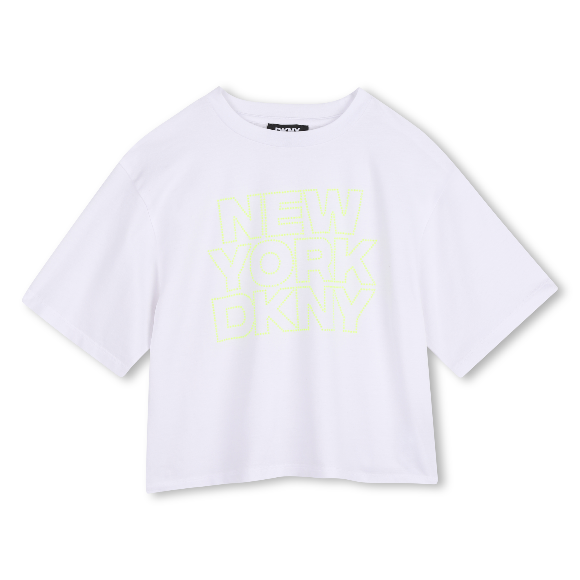 Dkny - Tee-shirt Manches Courtes - Blanc - Fille - 10 Ans Dkny - Tee-shirt Manches Courtes - Blanc - Fille - 10 Ans