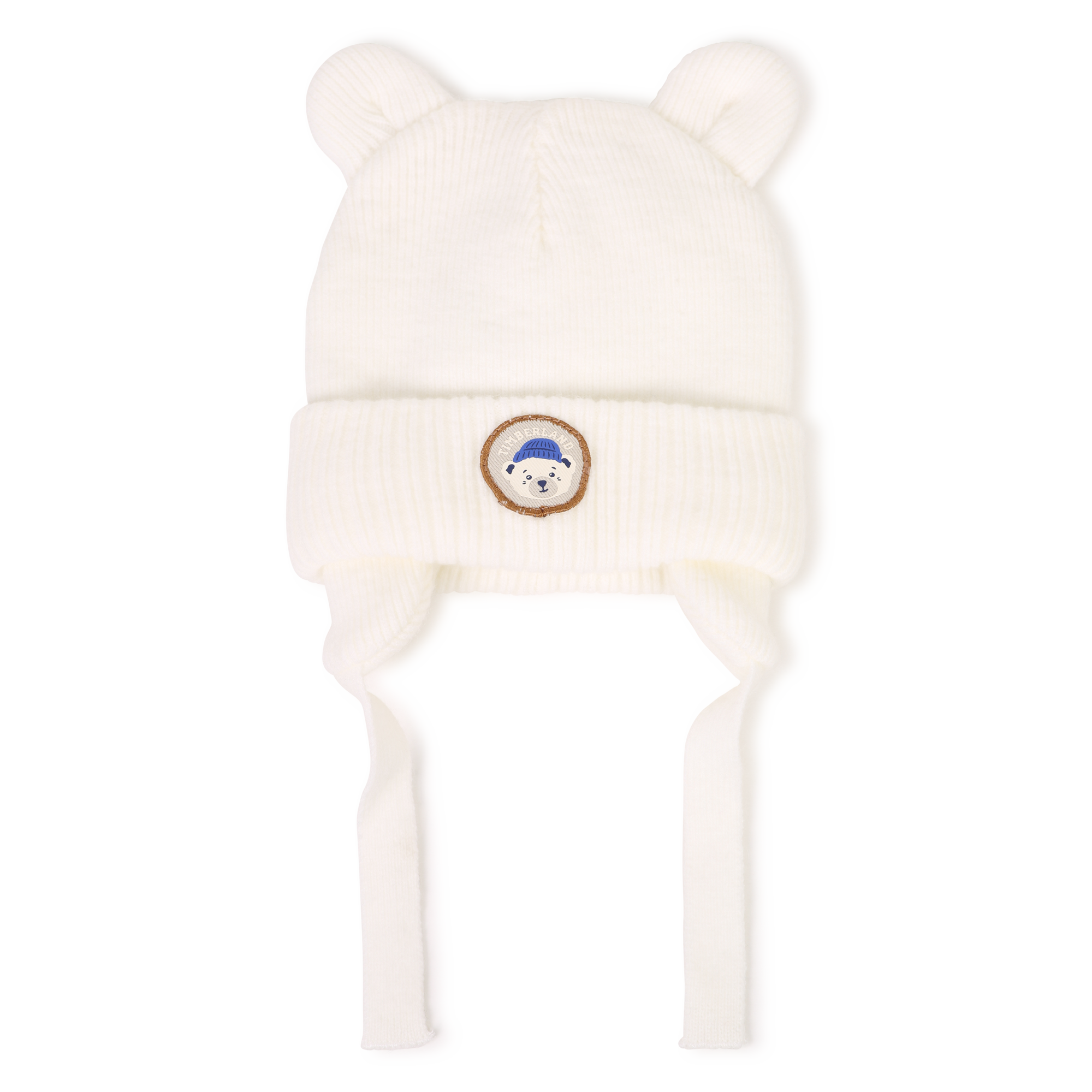 Timberland - Bonnet En Tricot - Ivoire - Garçon - Taille 44