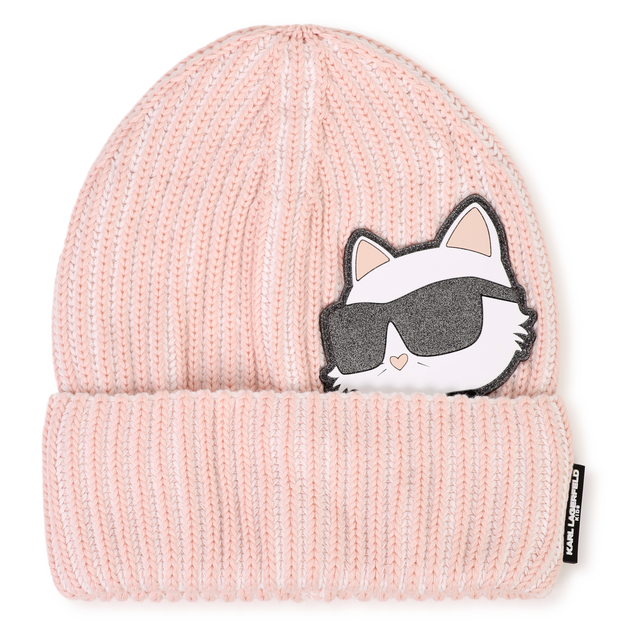Karl Lagerfeld Kids - Bonnet En Tricot - Rose Petale - Fille - Taille T1 Karl Lagerfeld Kids - Bonnet En Tricot - Rose Petale - Fille - Taille T1