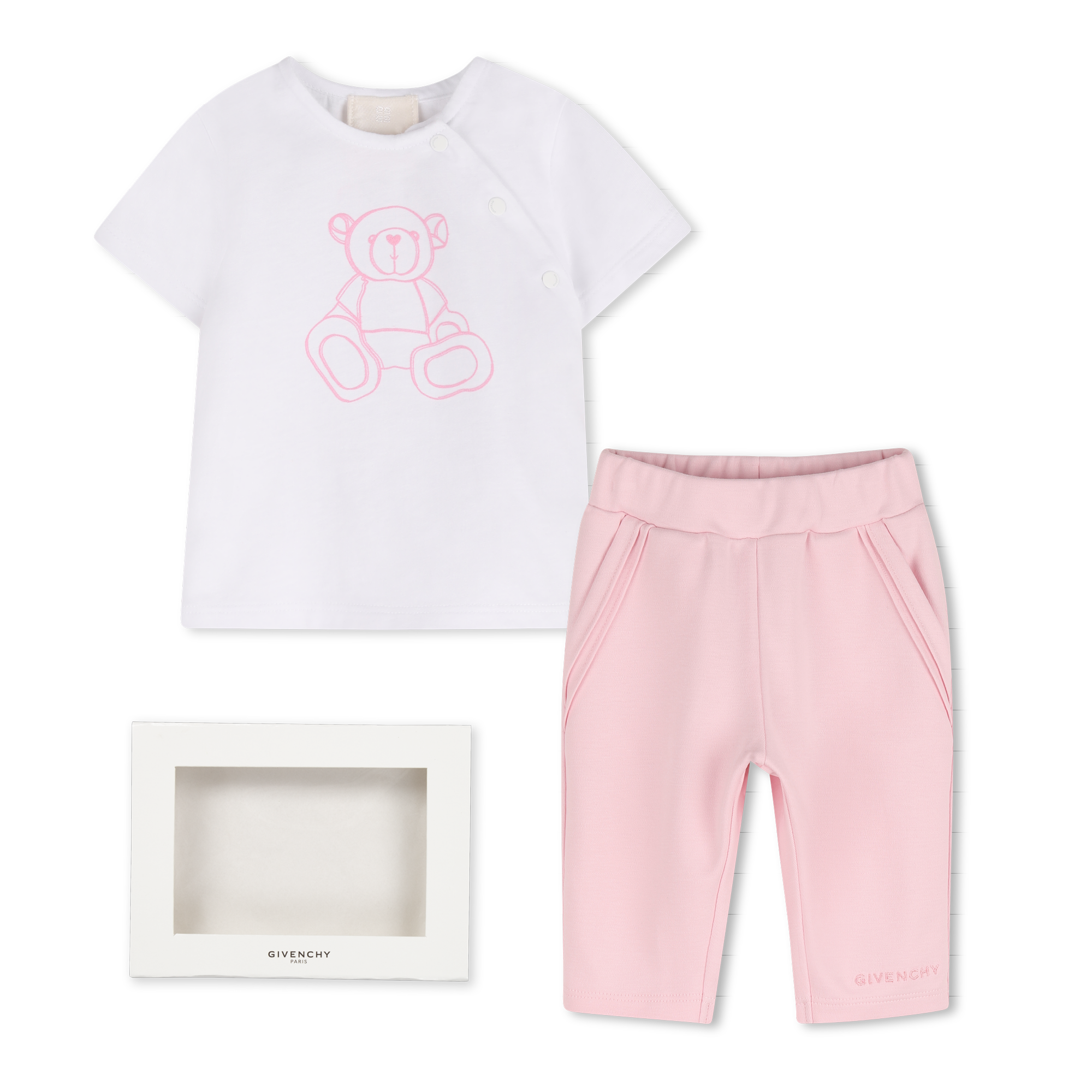 Givenchy - Ensemble 3 Pièces - Marshmallow - Unisexe - 3 Mois