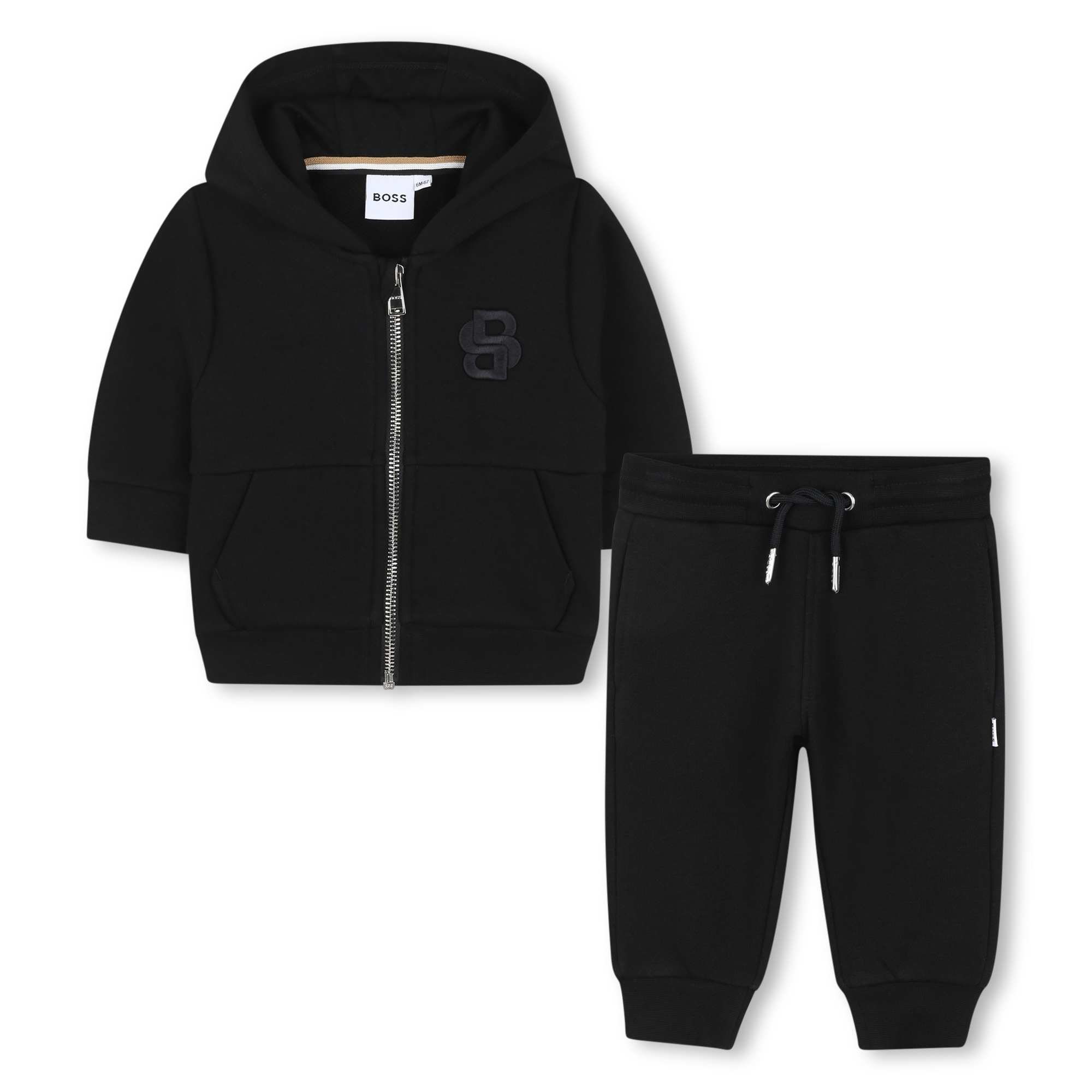 Boss - Ensemble Cardigan Et Pantalon - Black - Garçon - 12 Mois