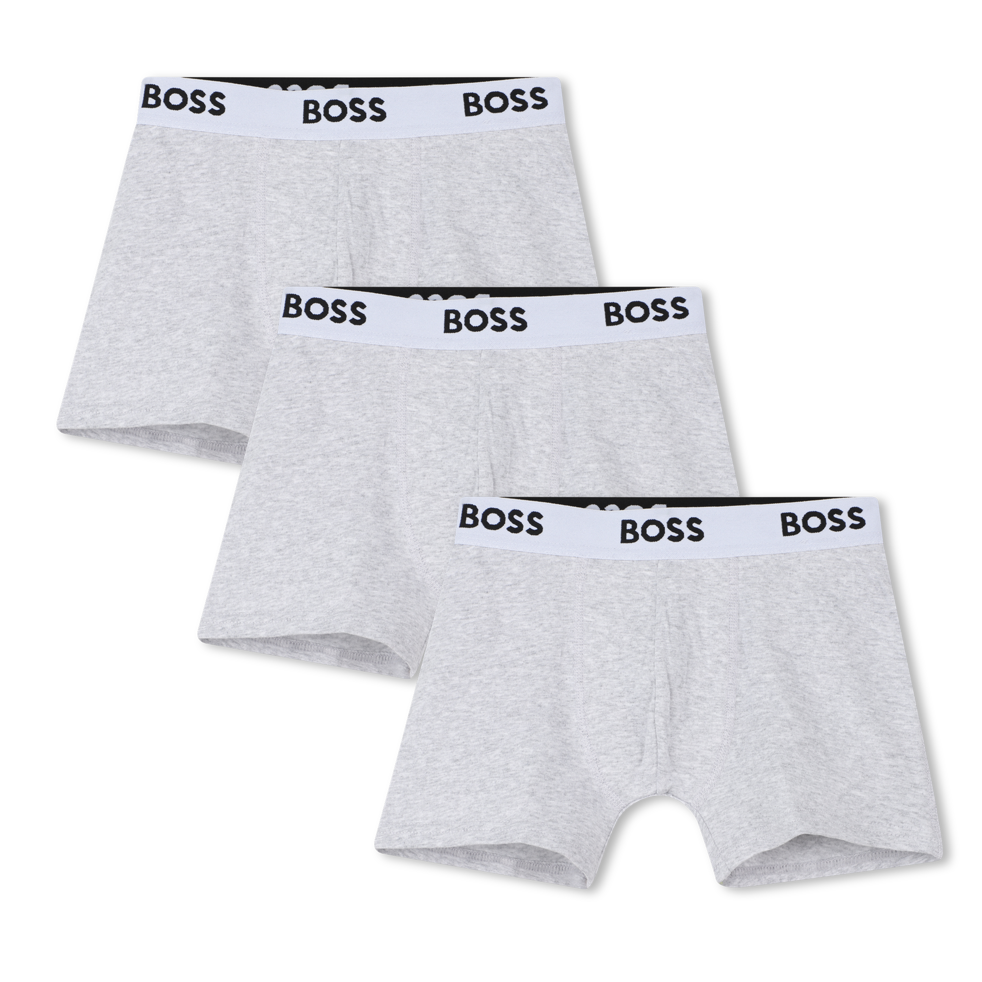 Boss - Lots De Boxers - Gris Chine - Garçon - 12 Ans