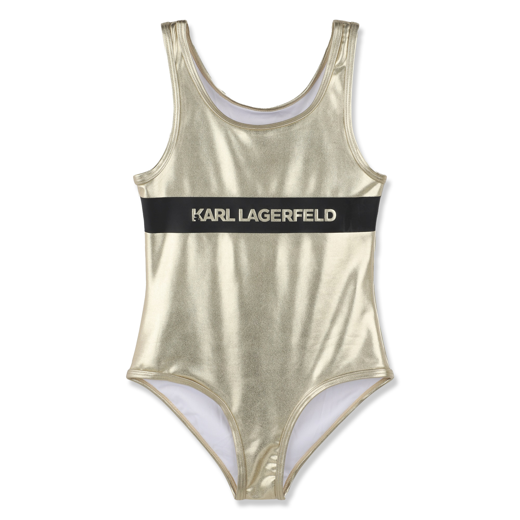 Karl Lagerfeld Kids - Maillot De Bain 1 Pièce - Golden - Fille - 16 Ans