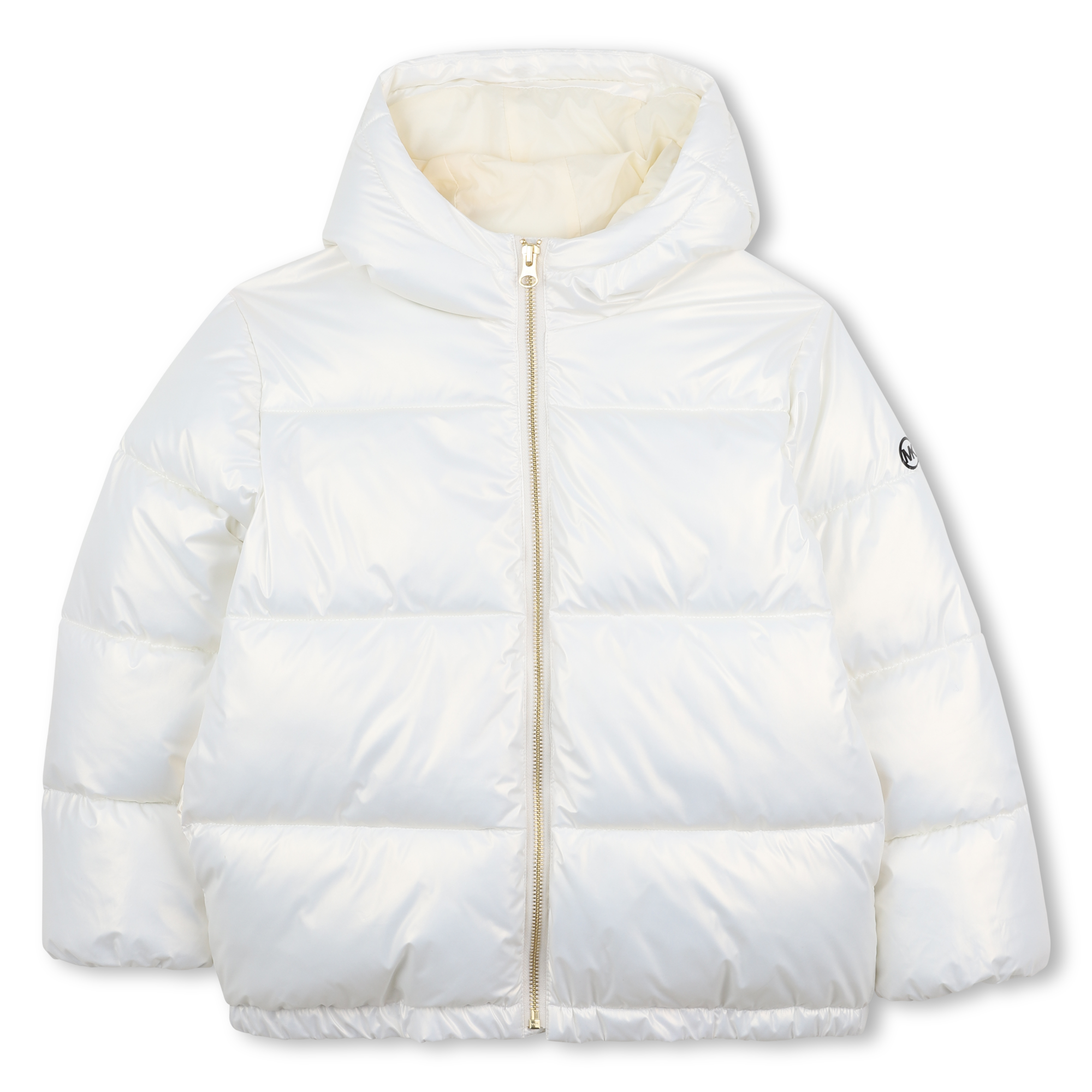 Michael Kors - Doudoune À Capuche - Riz - Fille - 8 Ans Michael Kors - Doudoune À Capuche - Riz - Fille - 8 Ans
