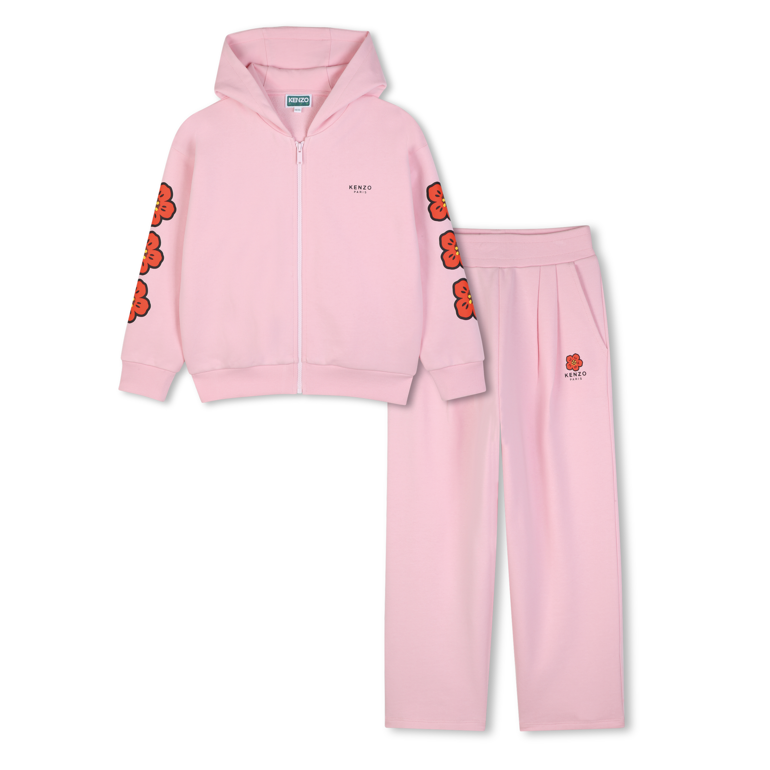 Kenzo Kids - Ensemble Cardigan Et Pantalon - Bubble - Fille - 10 Ans Kenzo Kids - Ensemble Cardigan Et Pantalon - Bubble - Fille - 10 Ans