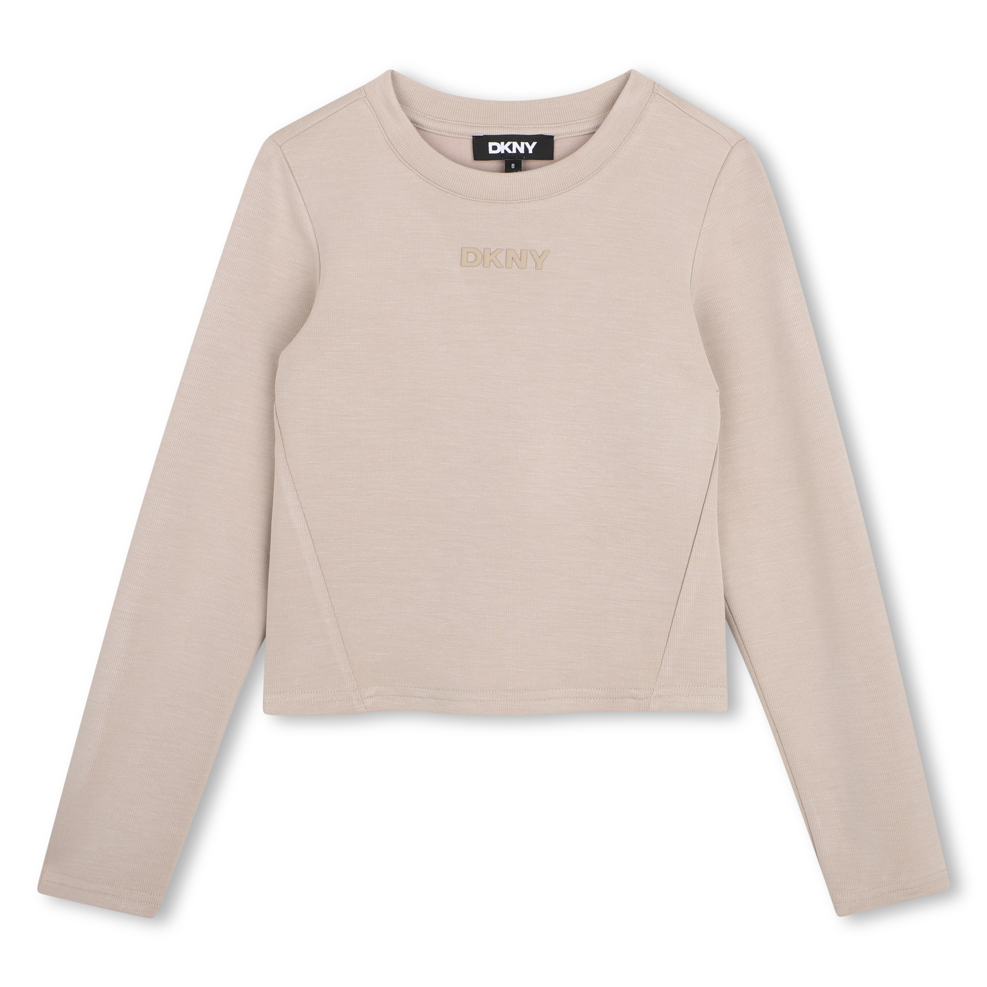 Dkny - Tee-shirt Manches Longues - Poussiere - Fille - 12 Ans