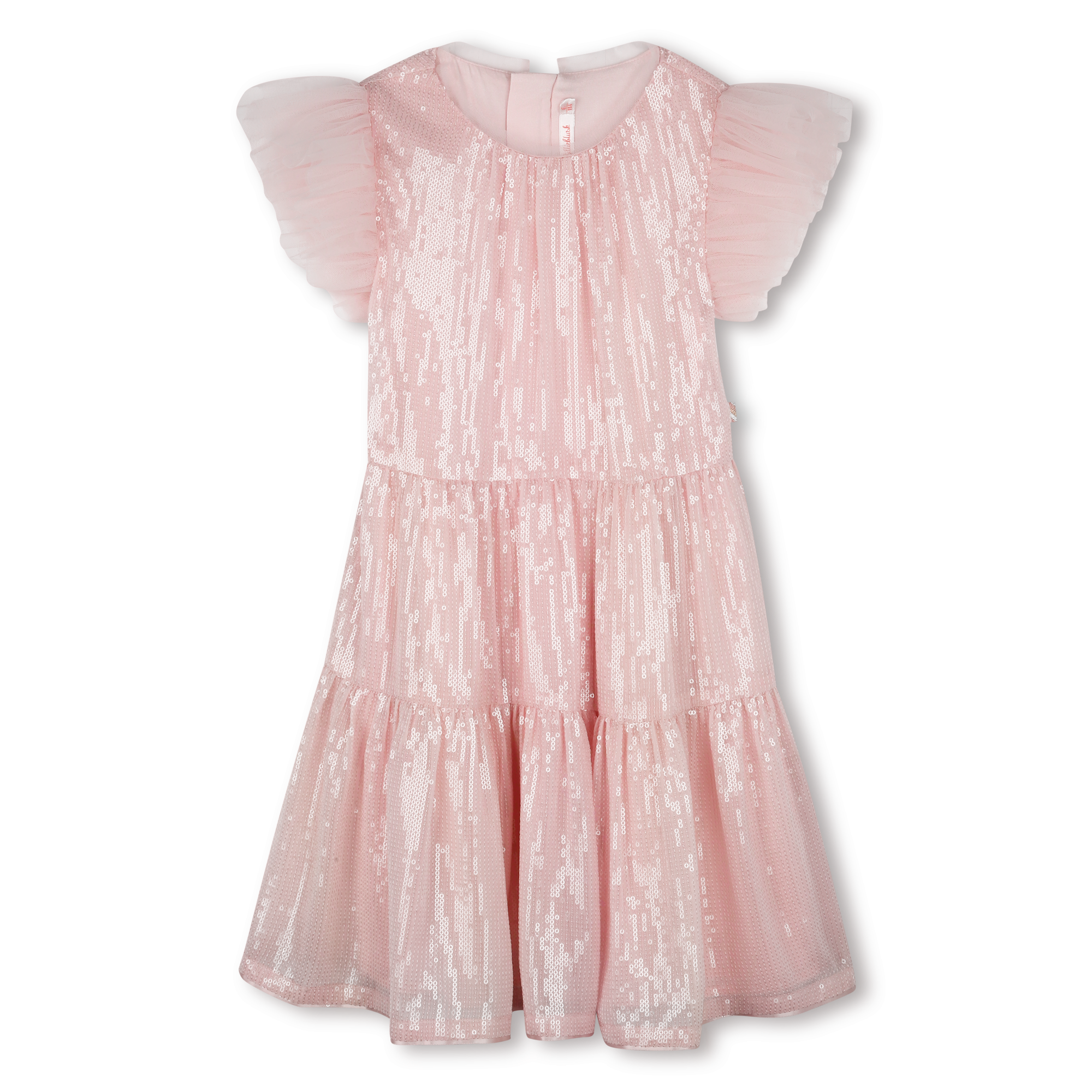 Billieblush - Robe De Cérémonie Ornée De Sequins - Pale Rose - Fille - 8 Ans